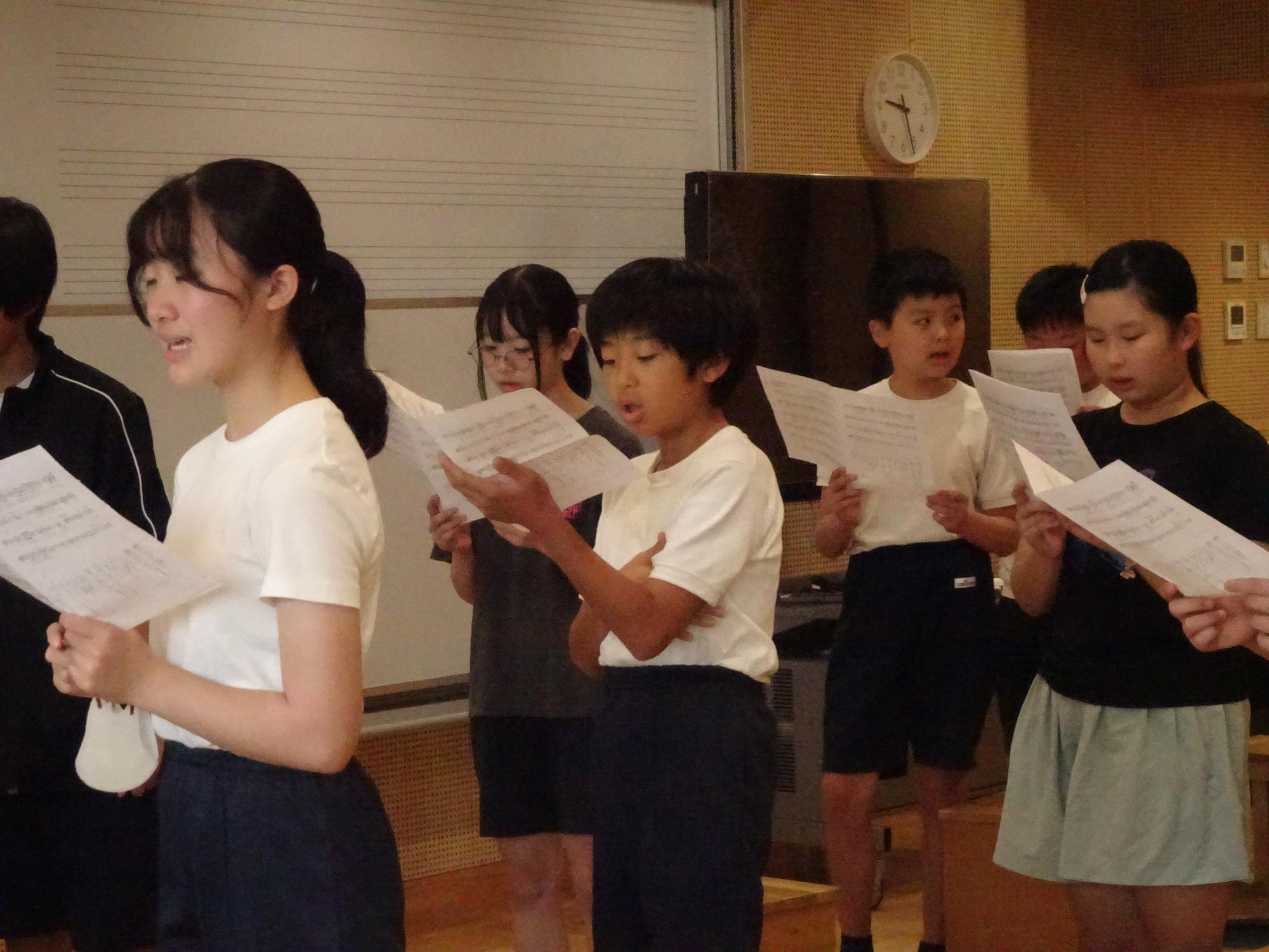 音楽の授業