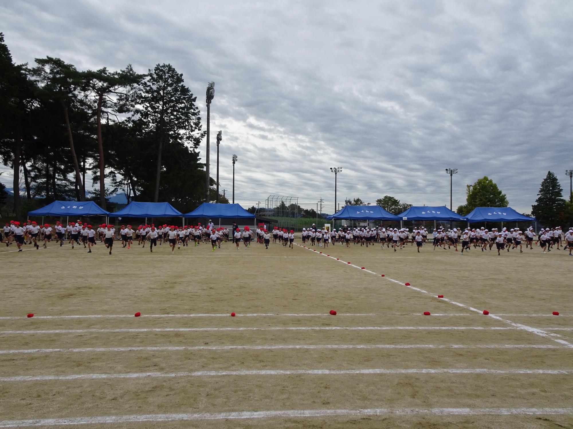 運動会全校練習
