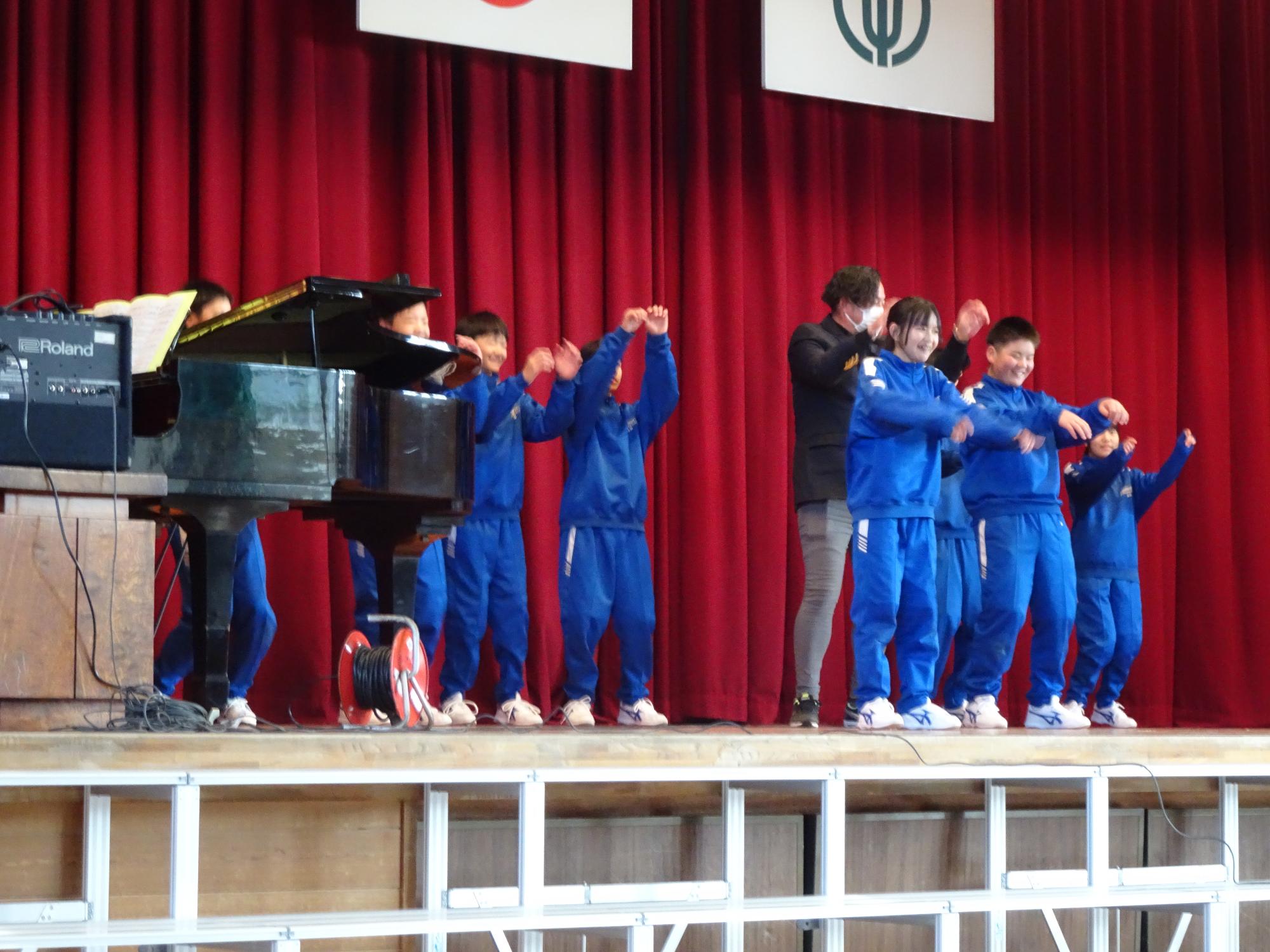 中学生のダンス