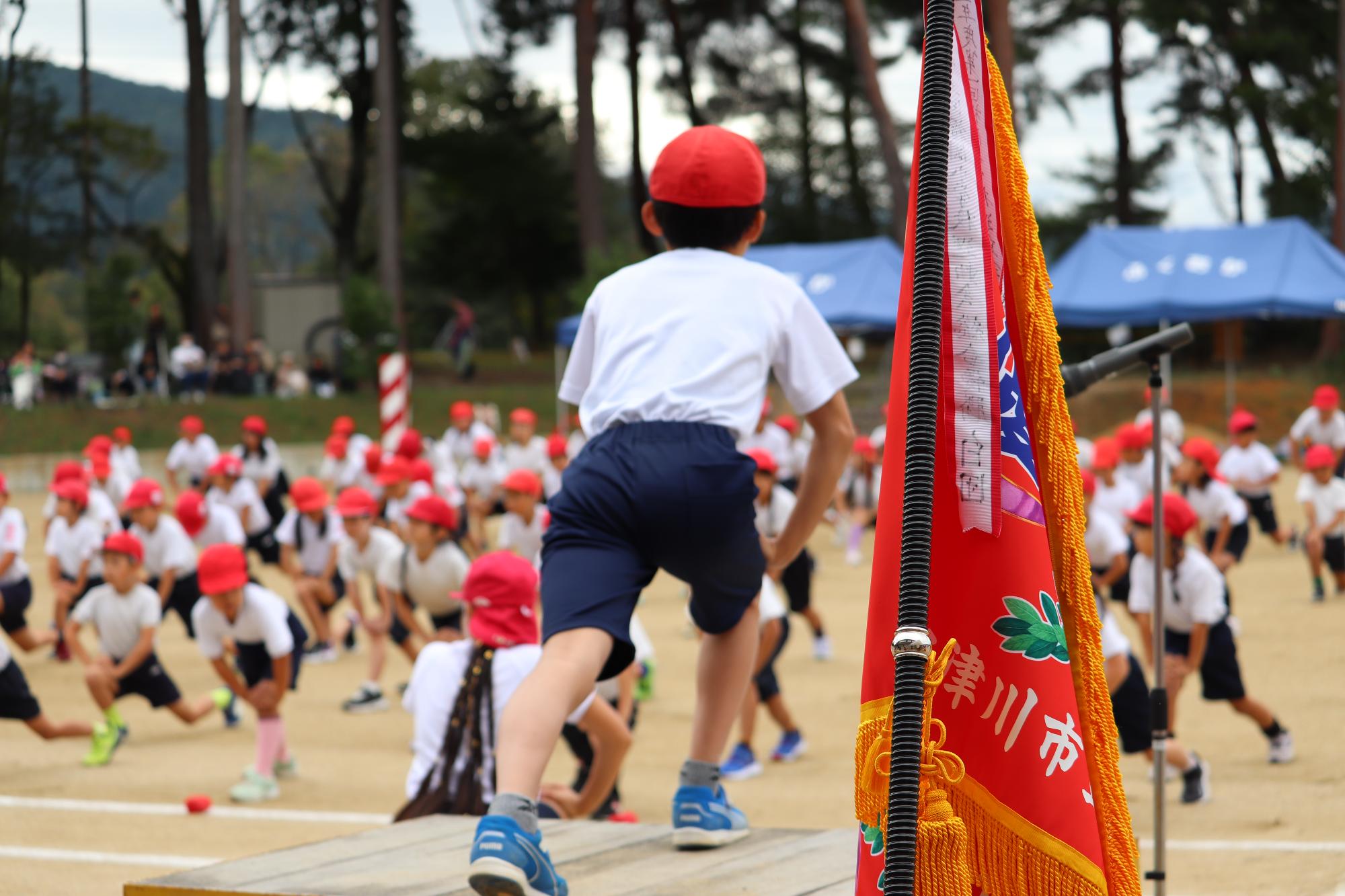 運動会準備運動