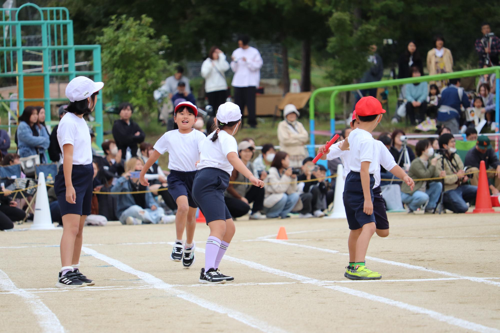 運動会リレー