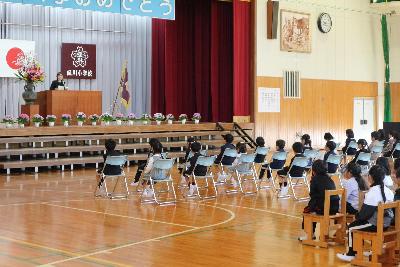 入学式学校長のお話