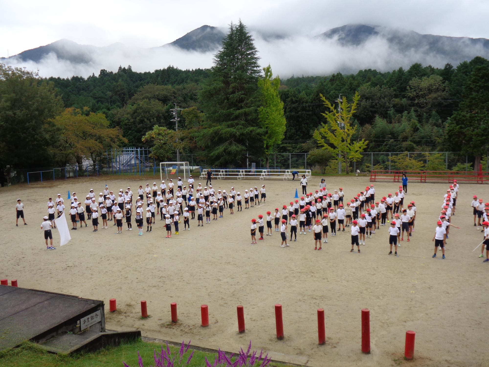 全校練習はじまります