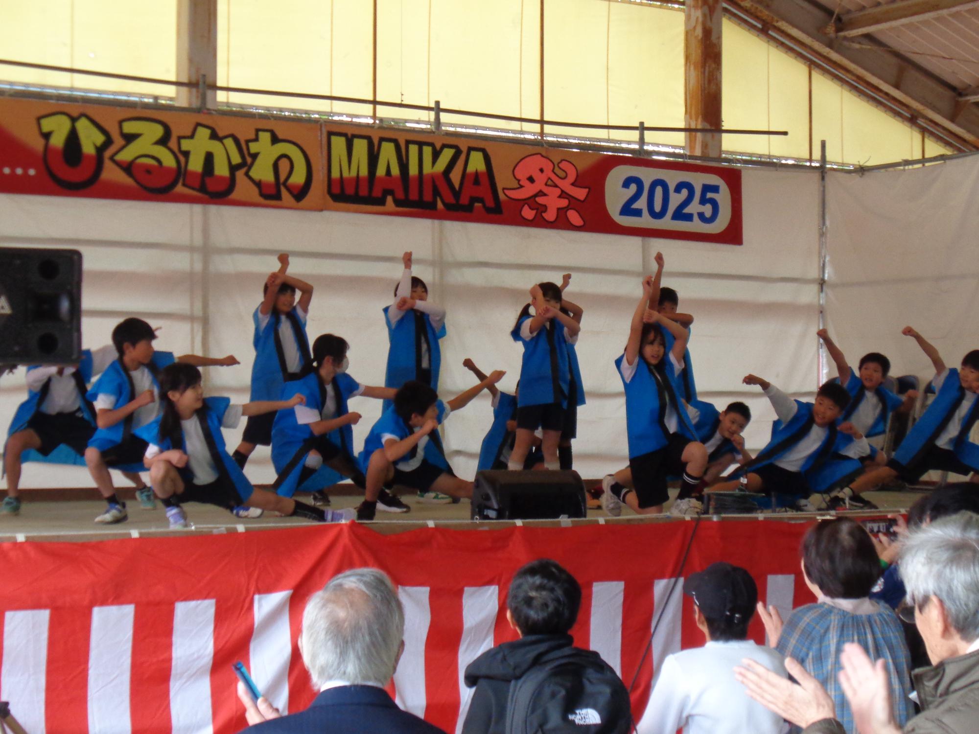 かっこよくフィニッシュ