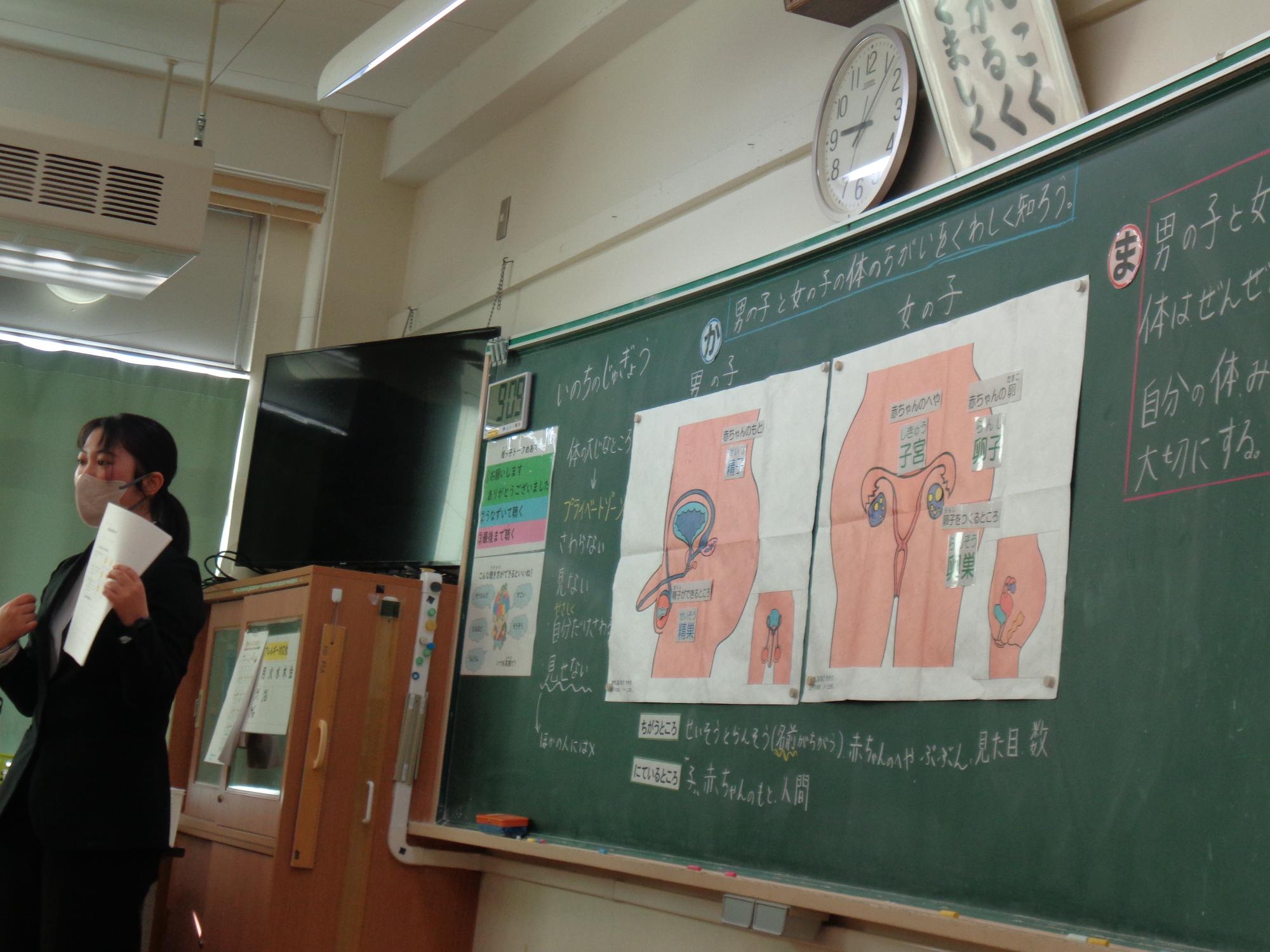 男の子と女の子のちがい