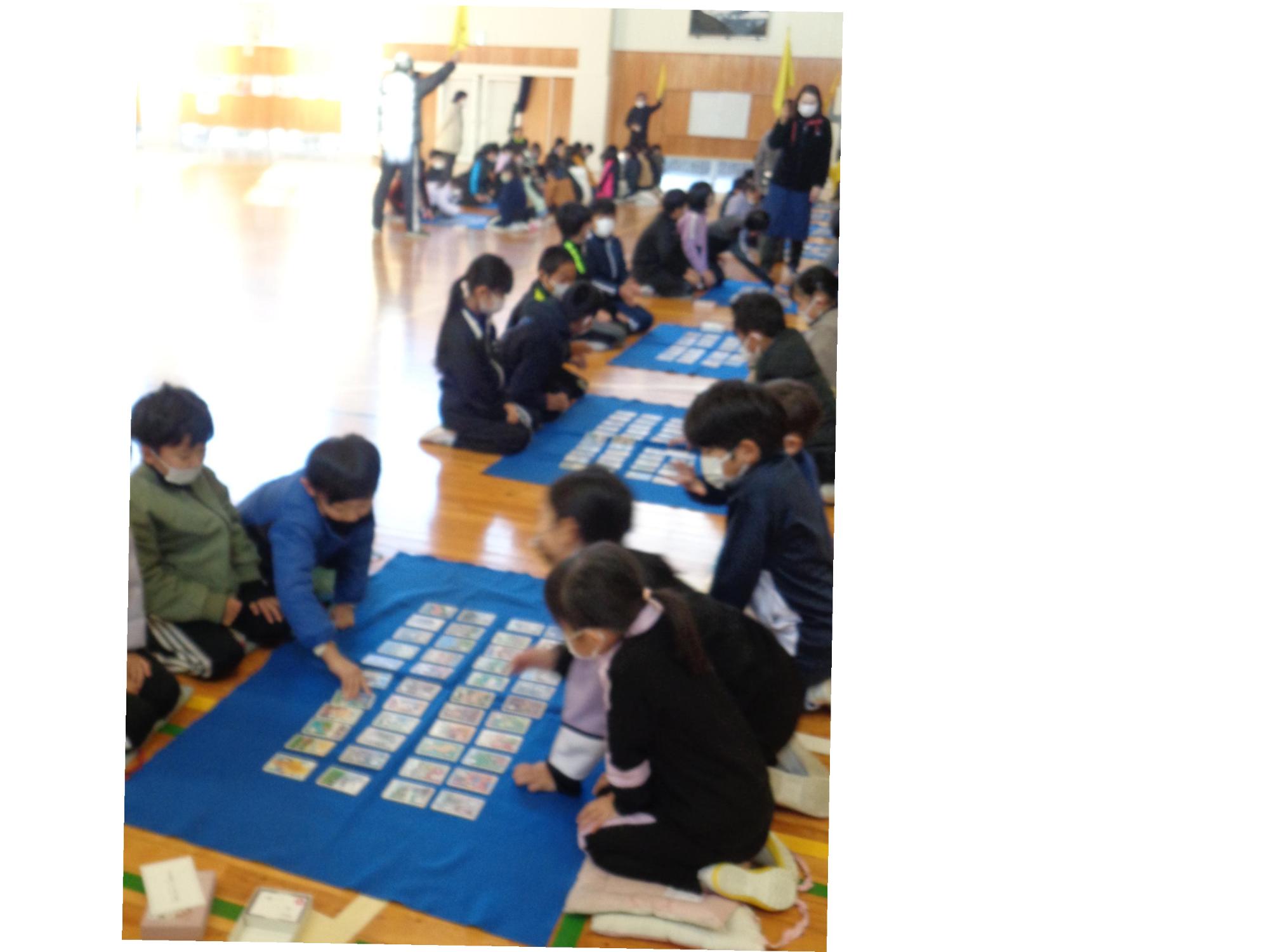 どんな札がならんでるかな