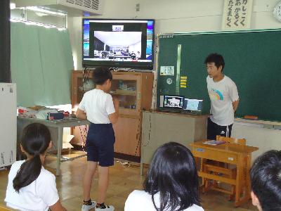 蛭川小の自己紹介タイム
