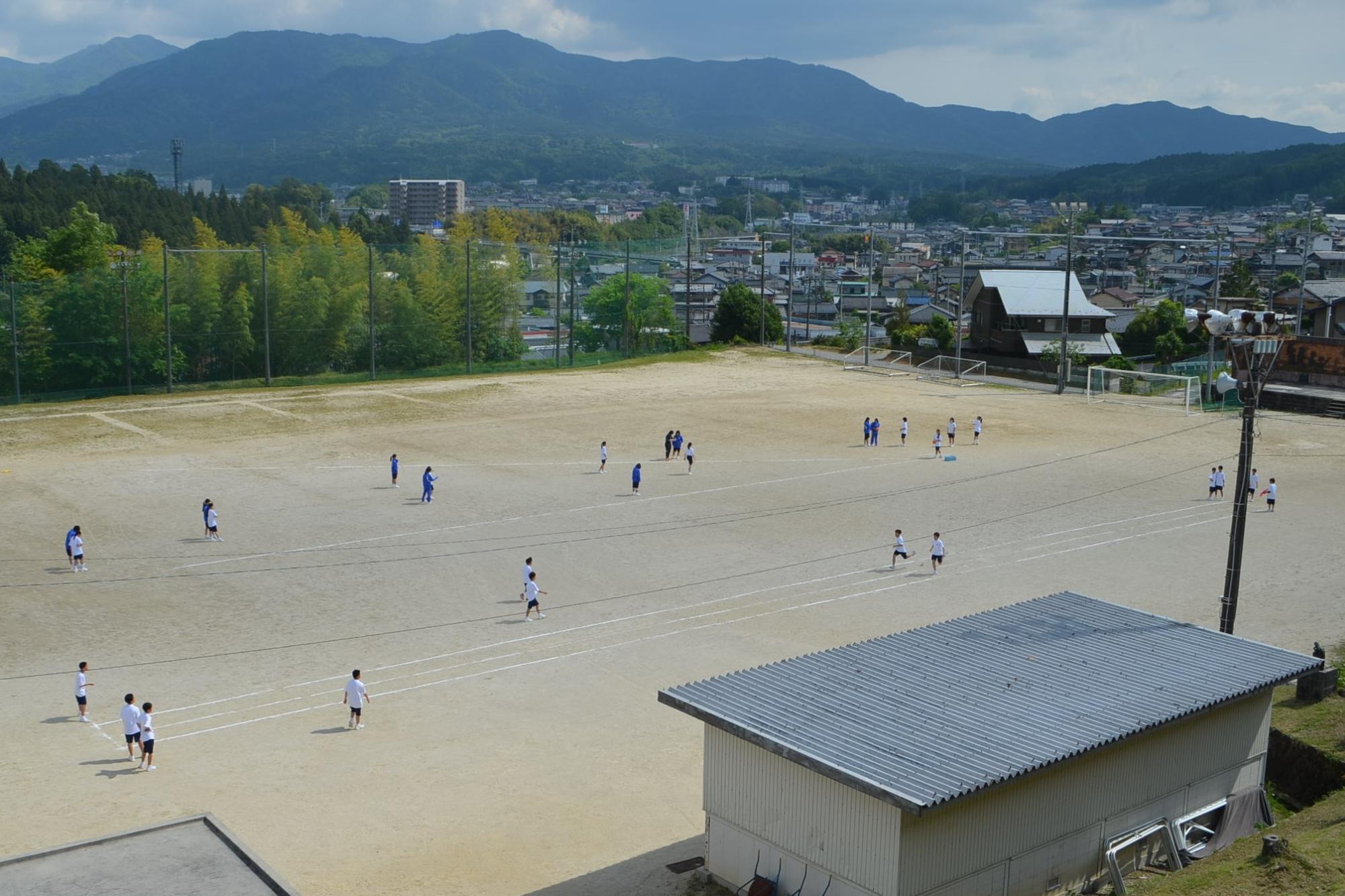 2年生の体育の授業
