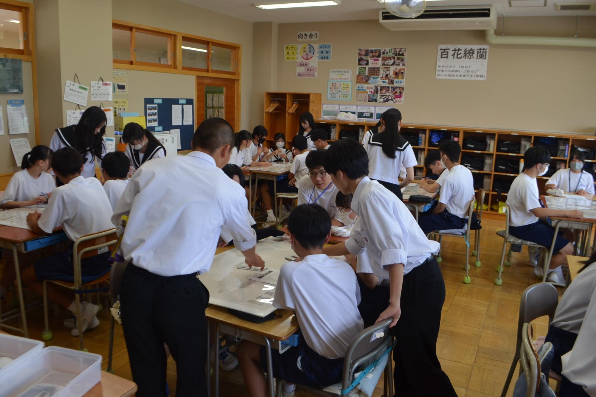 3年B組の様子