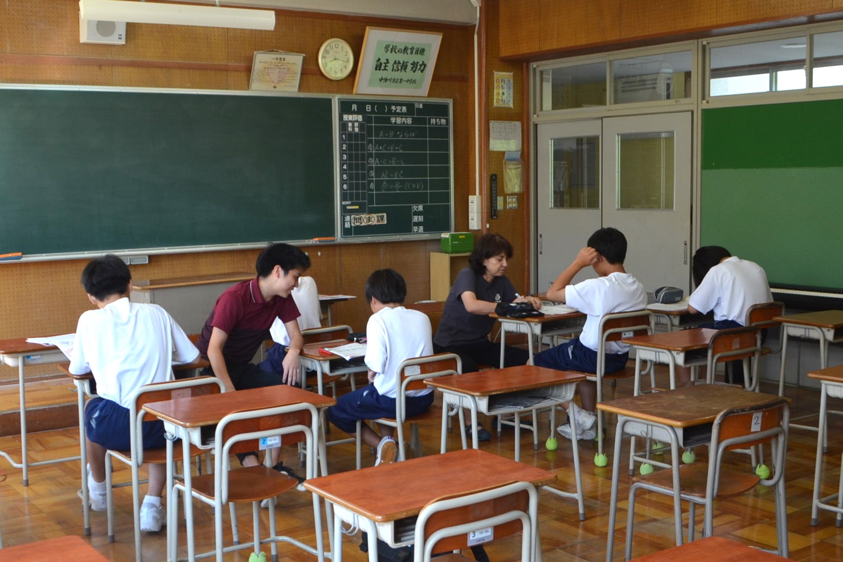 1年生の学習会の様子