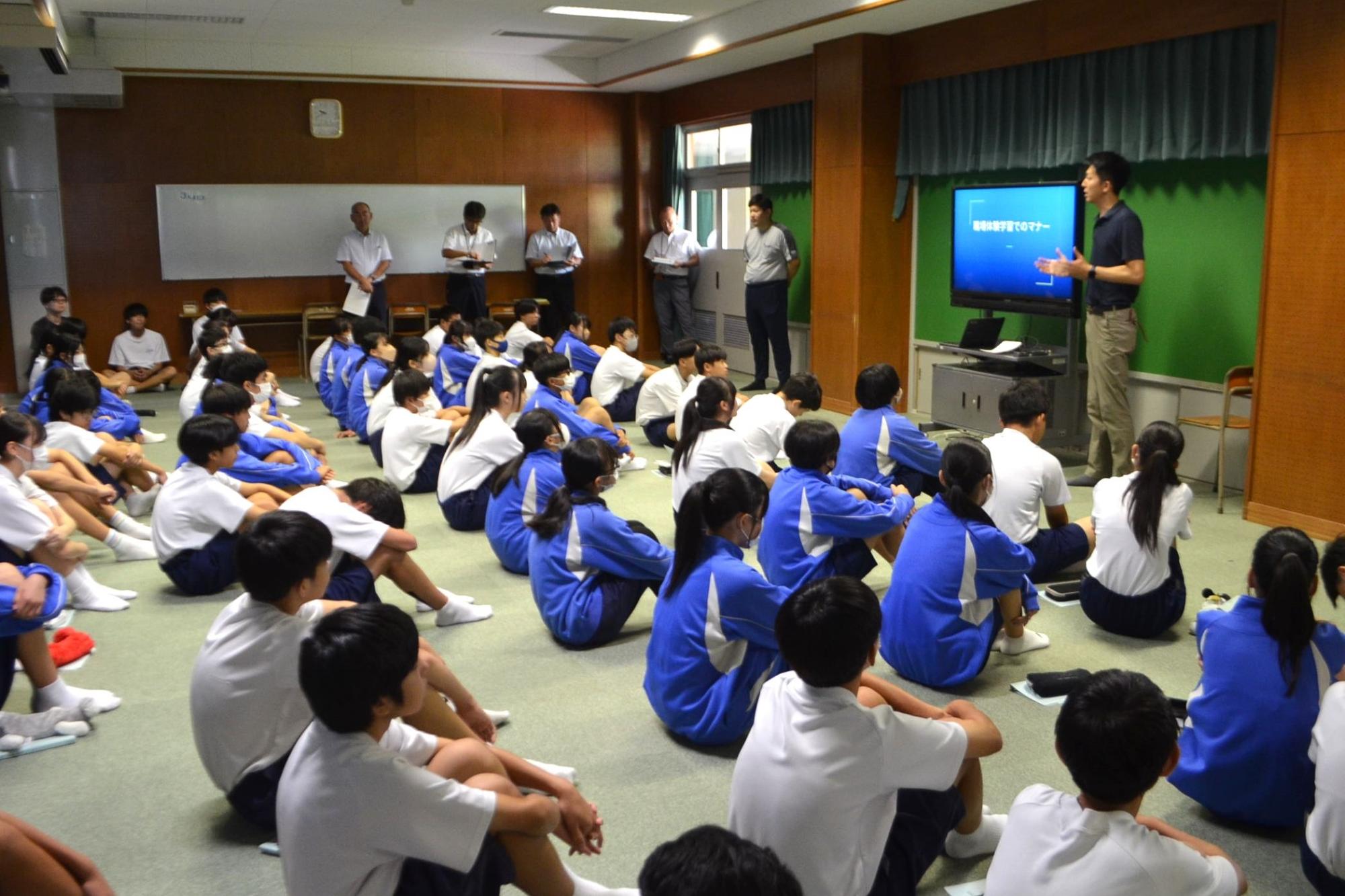 2年生学年集会