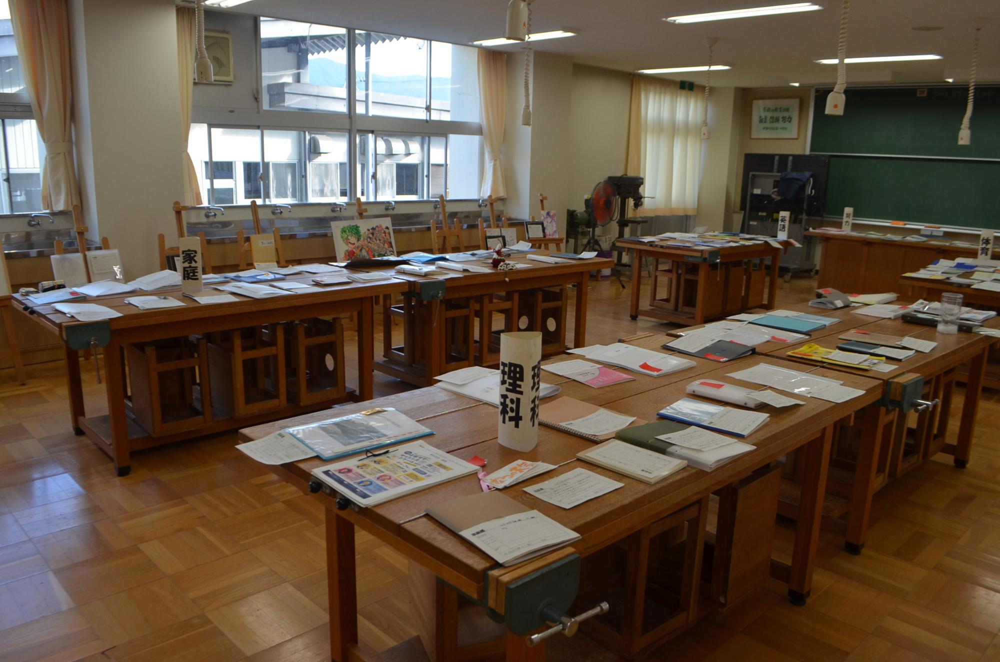 作品展の全体の様子