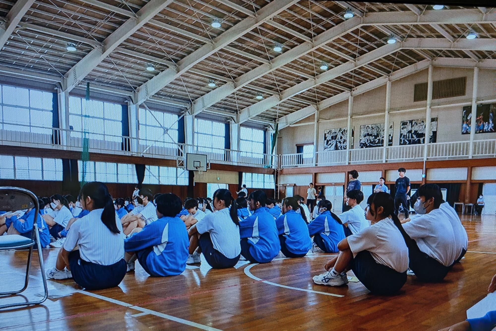 選挙管理委員の様子