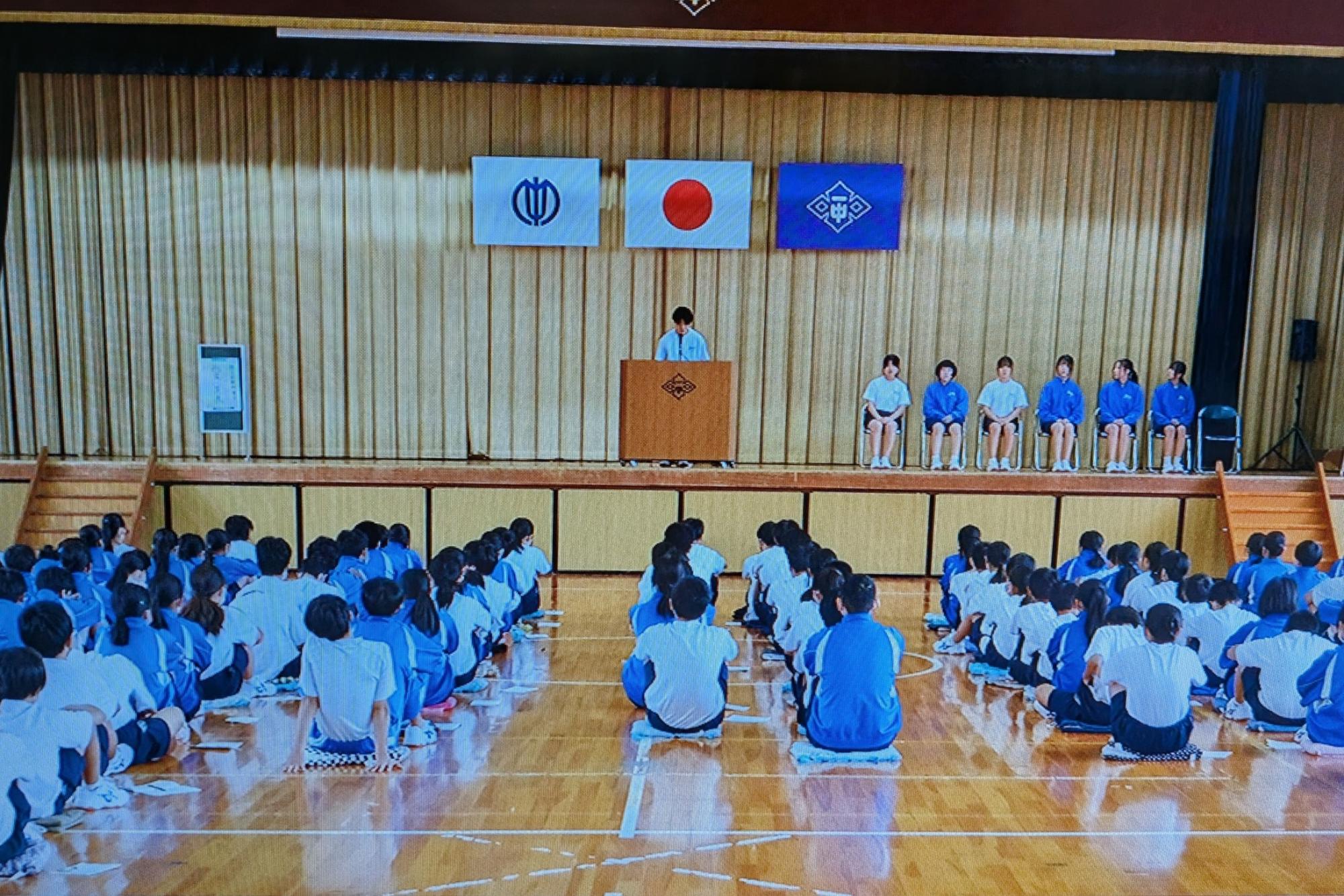 立会演説会全体の様子