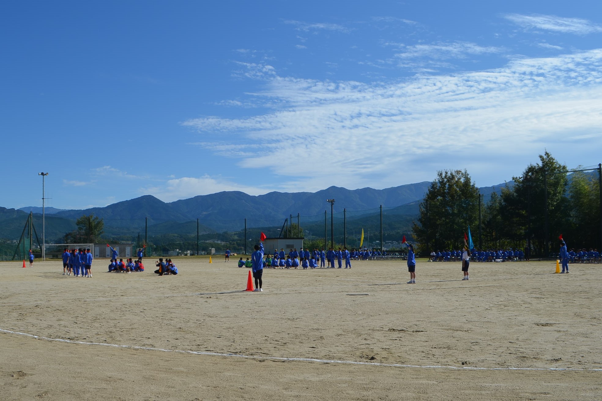 グラウンド全体の様子