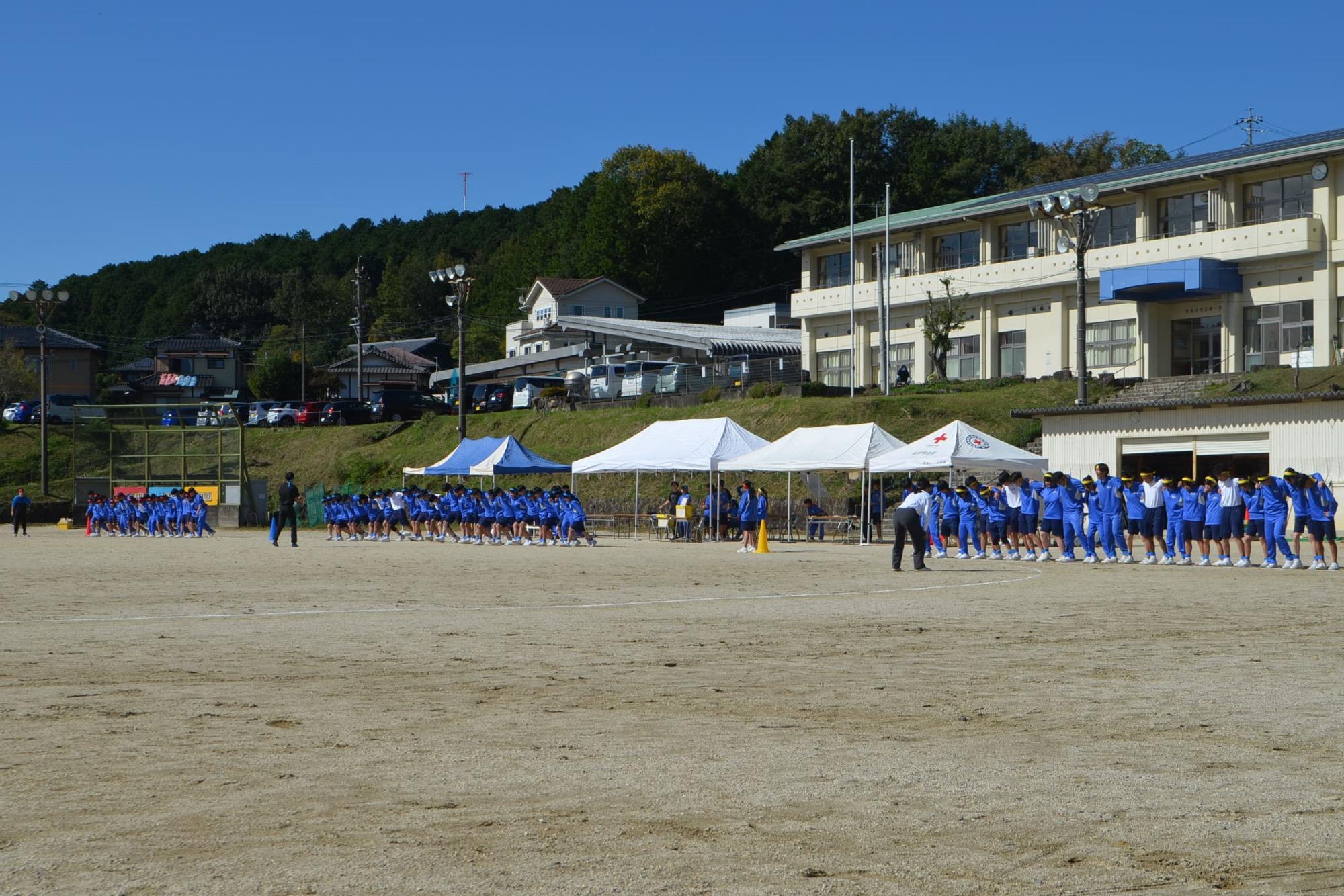 3年生の競技の様子