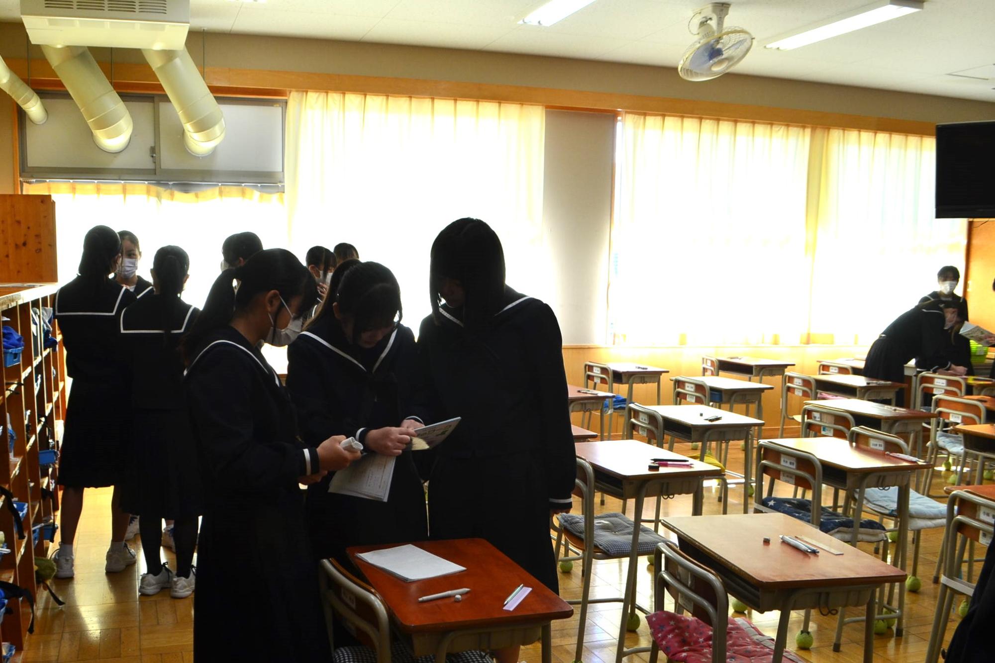 次のテストに向けて準備しています