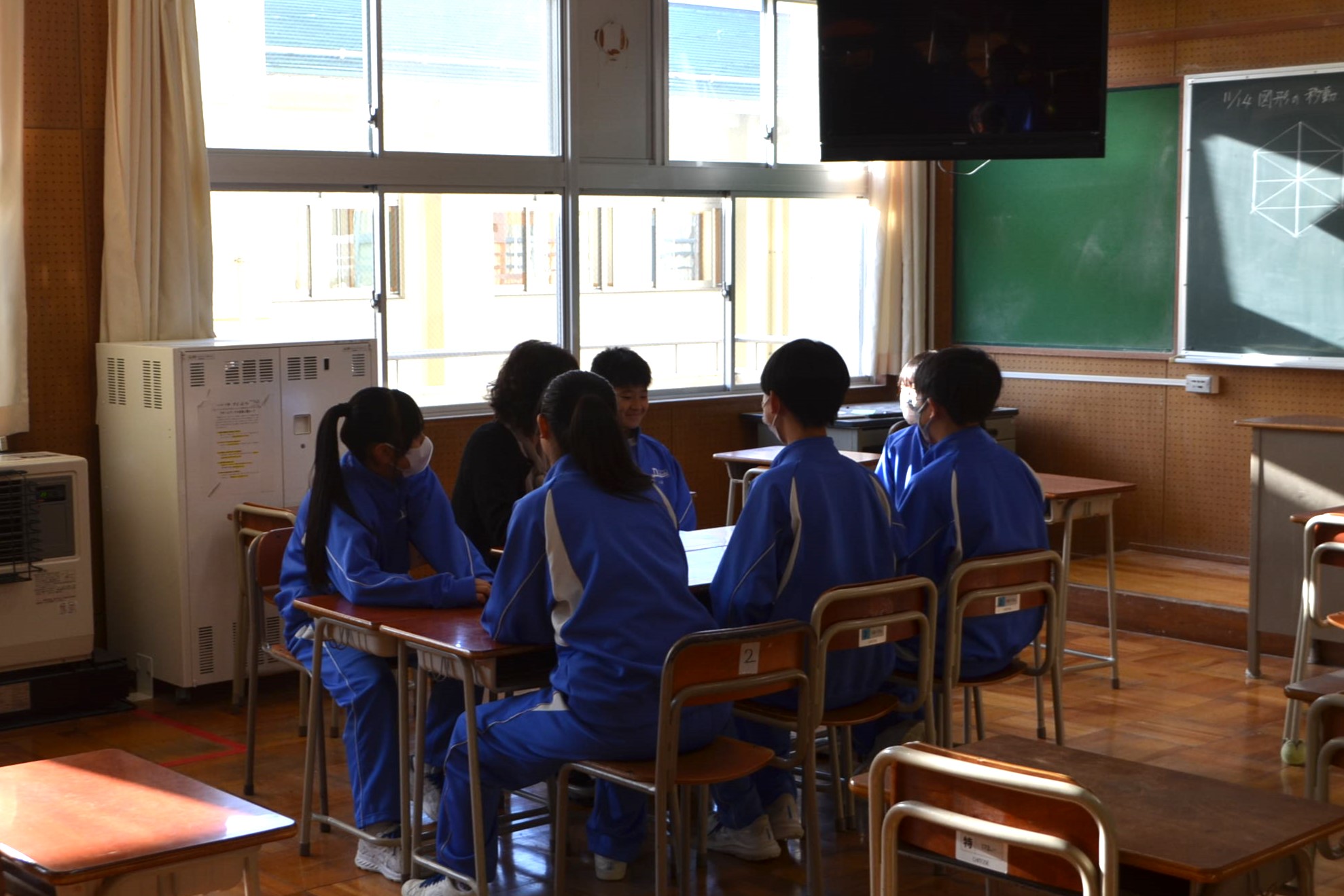 学年リーダー会の様子