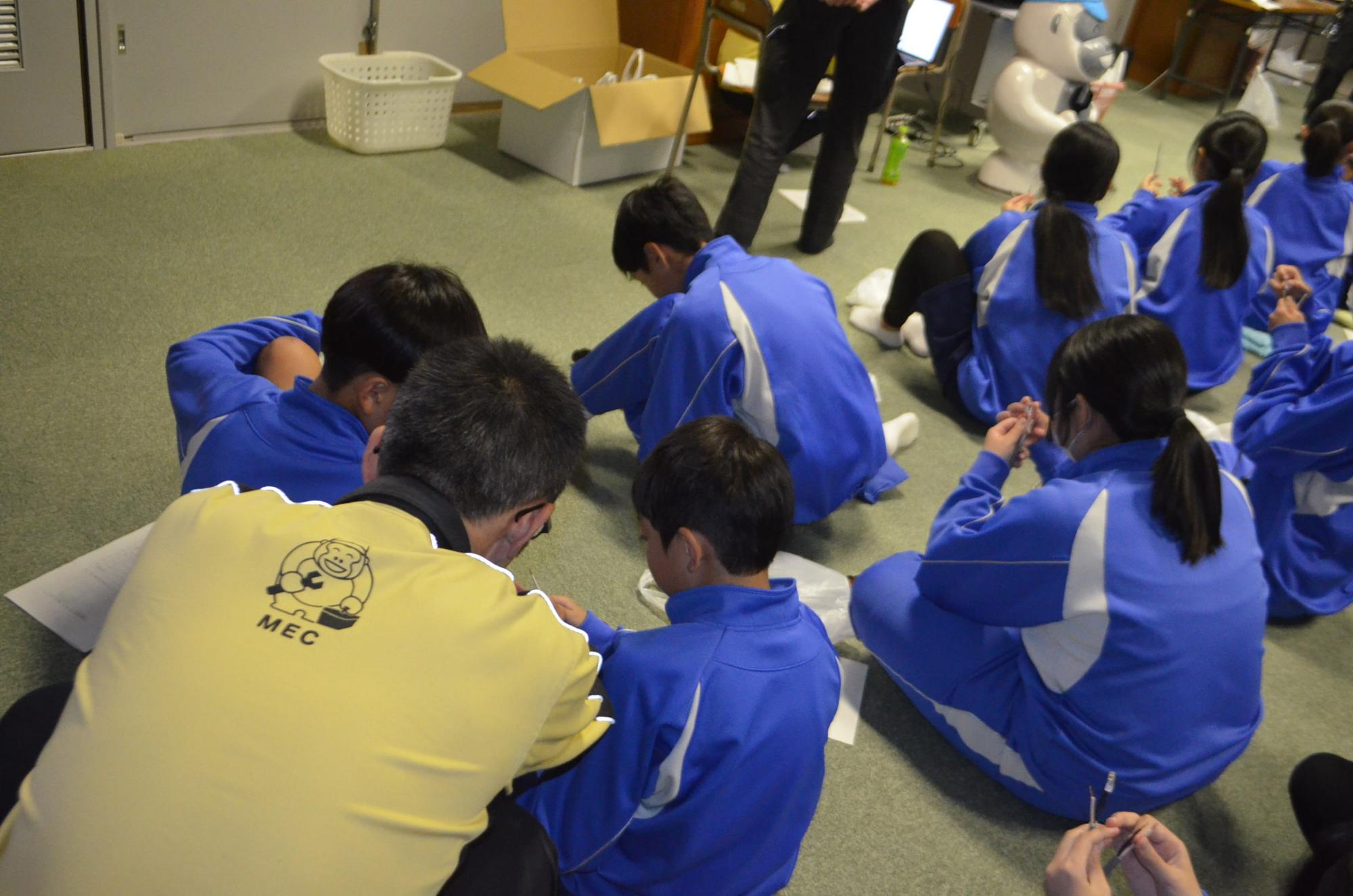 個別指導の様子