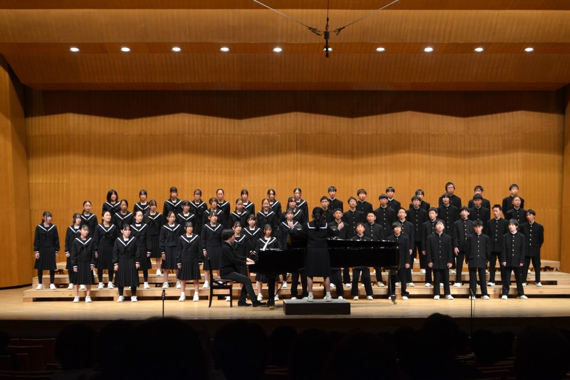 1年生学年合唱曲「Let's search for Tomorrow」