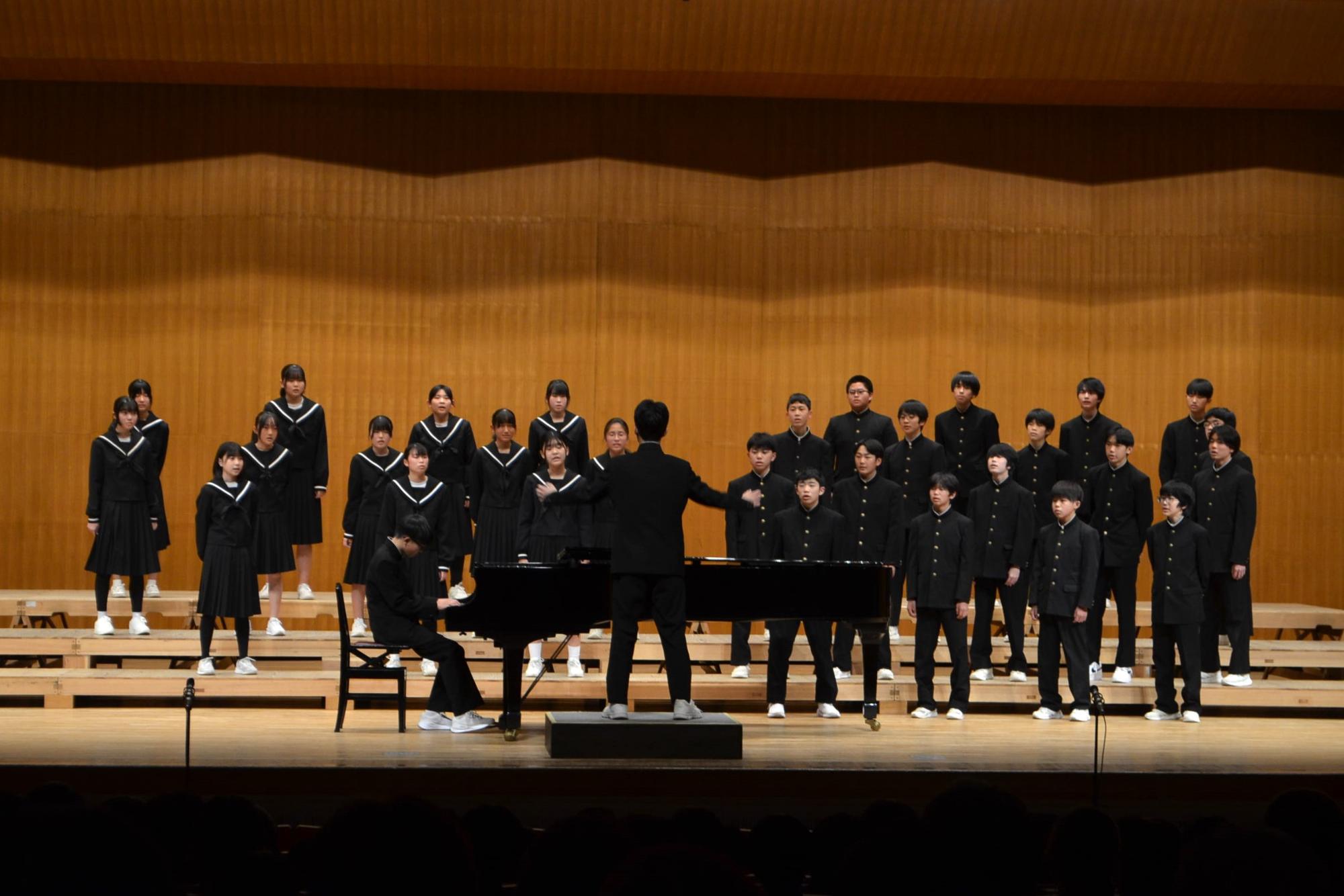 2B合唱曲「旅立ちの時」