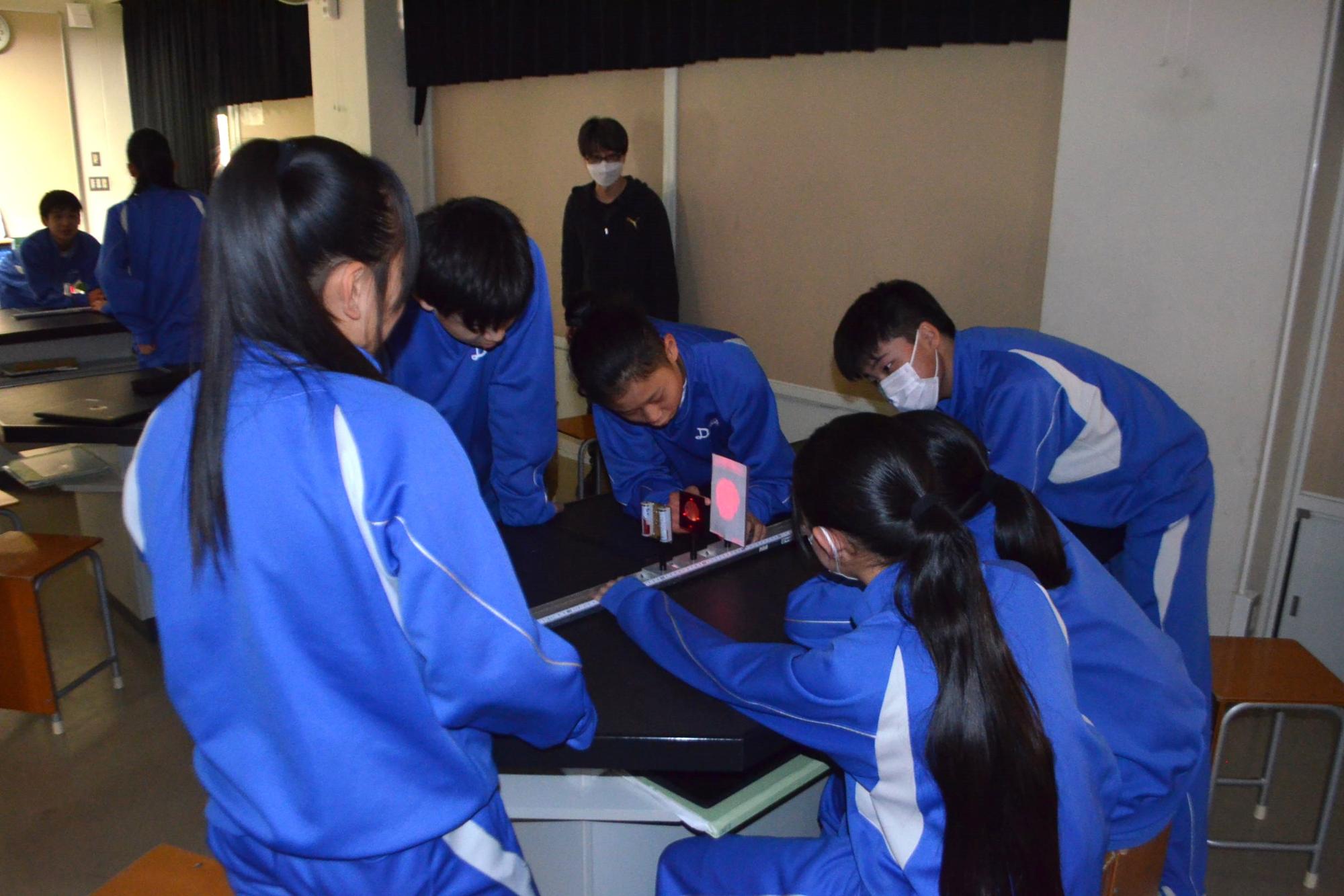 1年生理科の様子