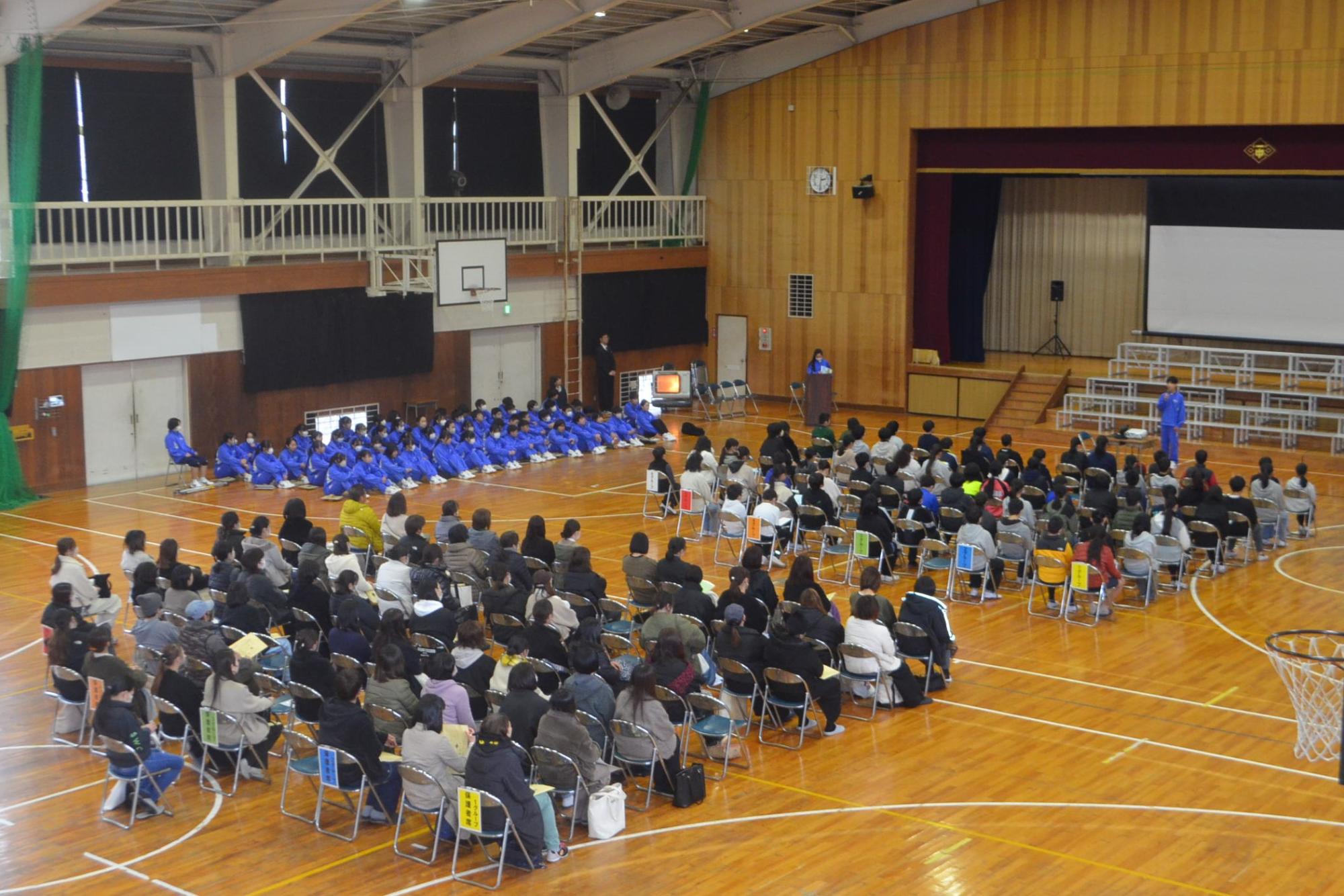 新入生説明会全体の様子