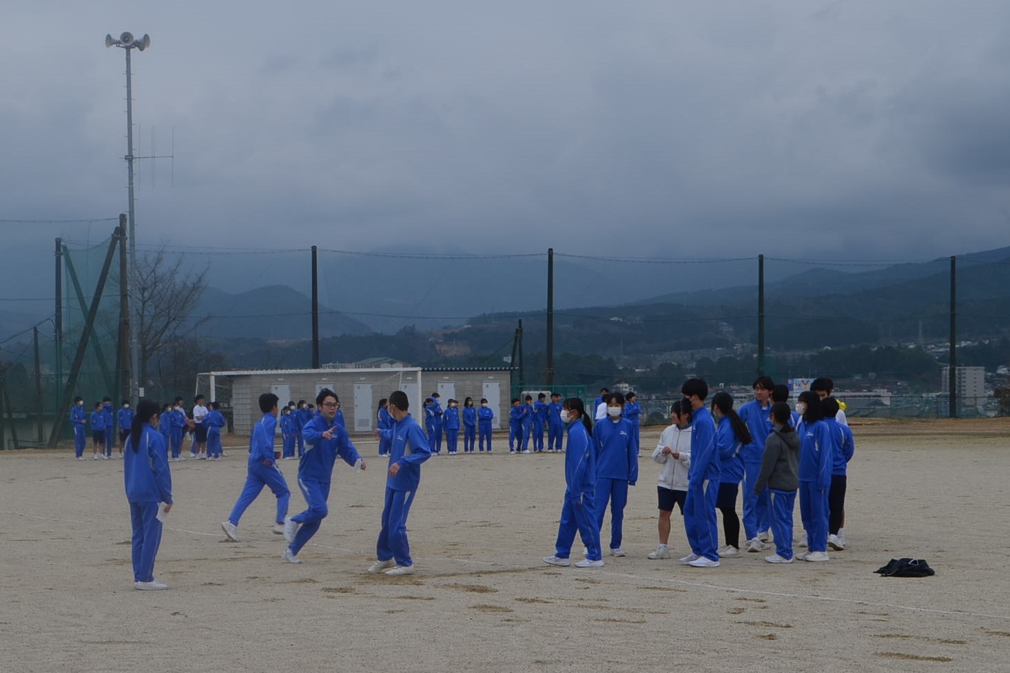 リレーのバトンパス