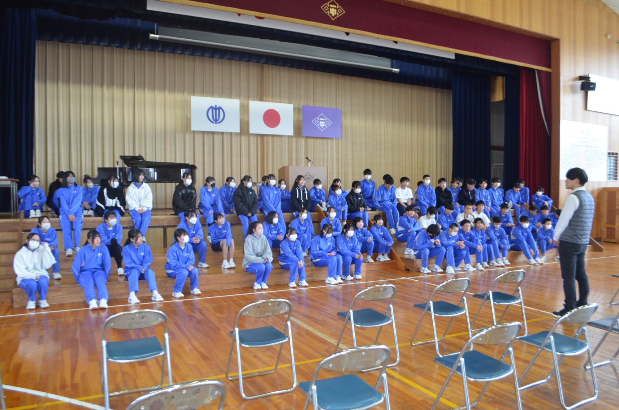 職員からのお礼の話