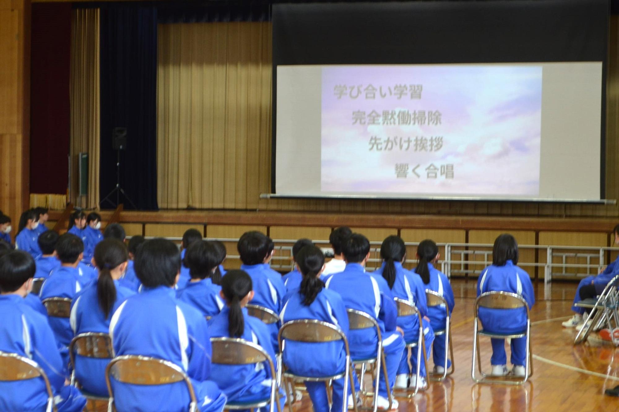 生徒会活動の説明