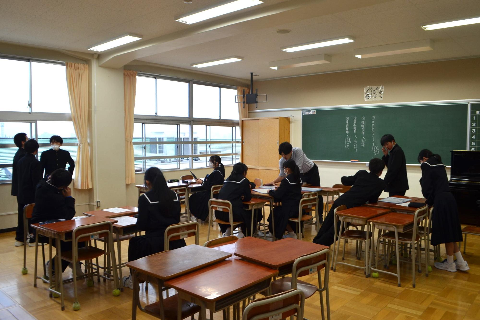1年生の学年執行部