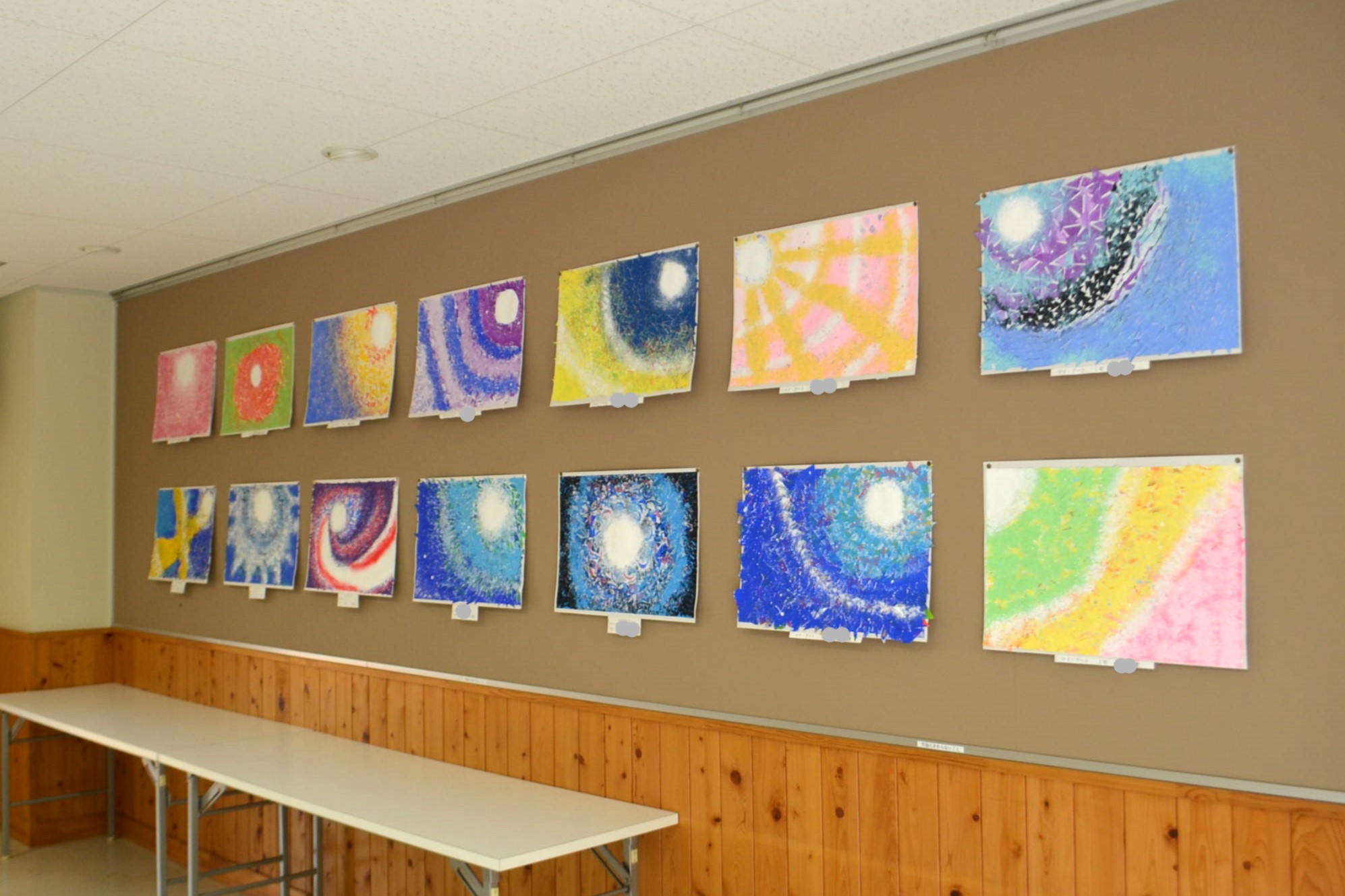 美術作品の展示