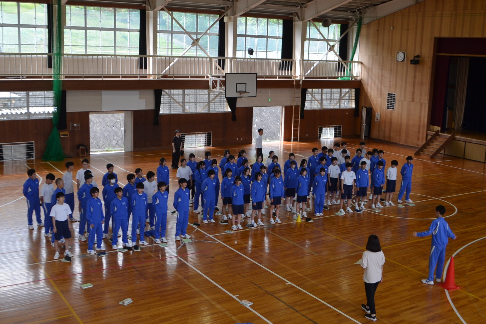 合唱練習の様子