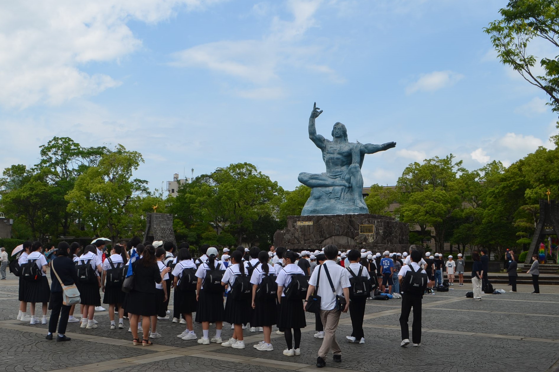 長崎平和公園見学