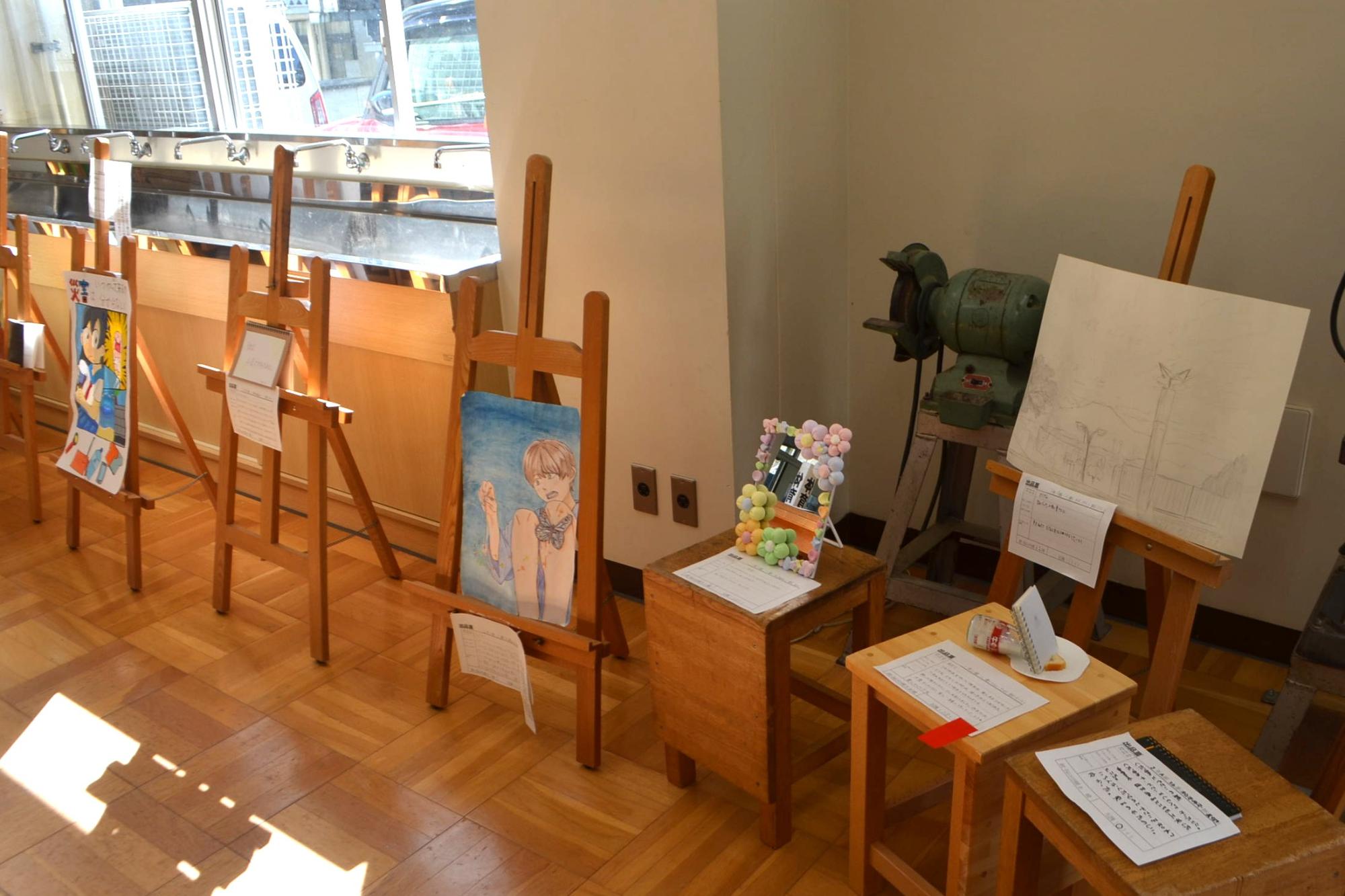 美術の作品など