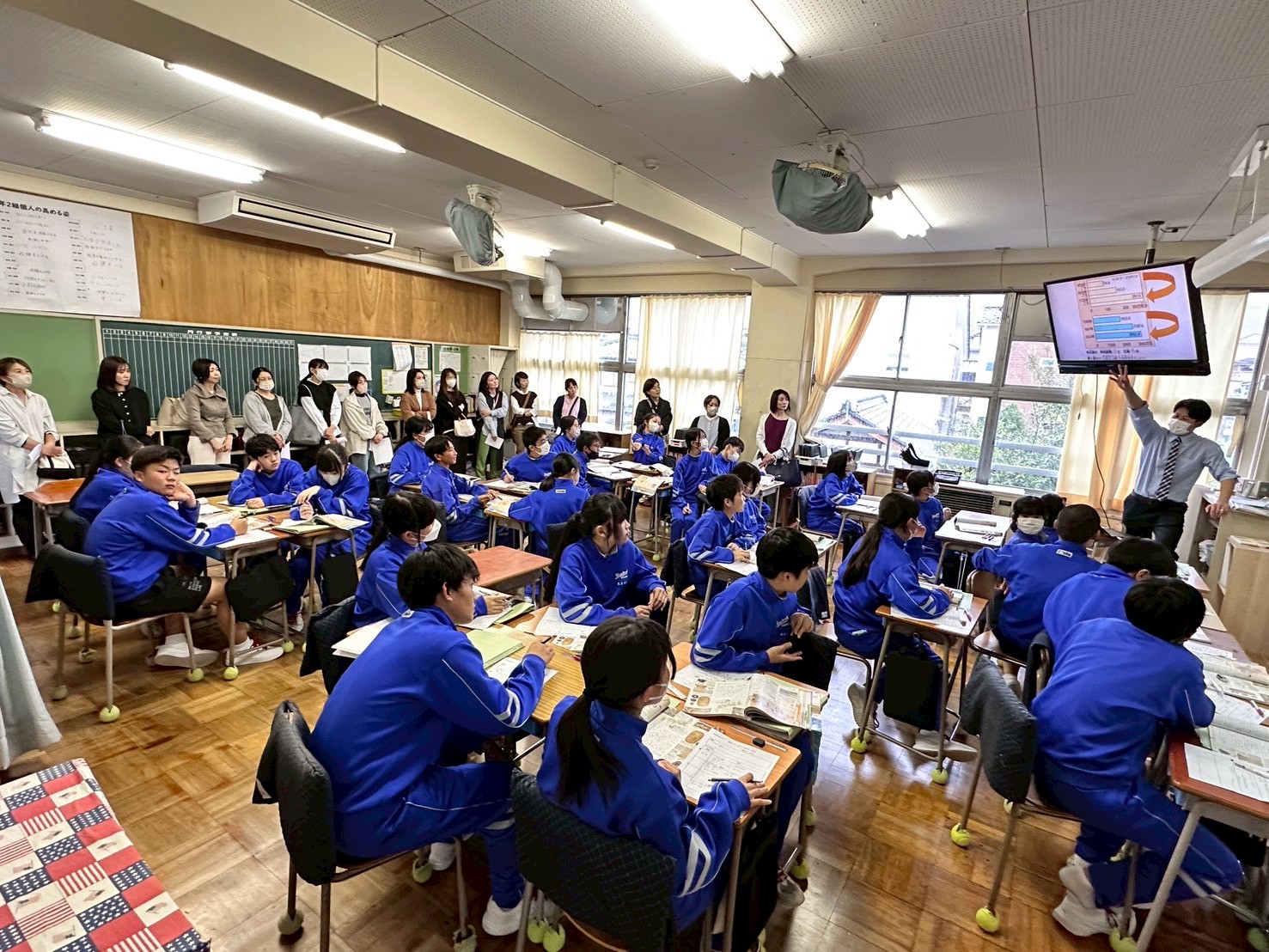 2年生の授業の様子