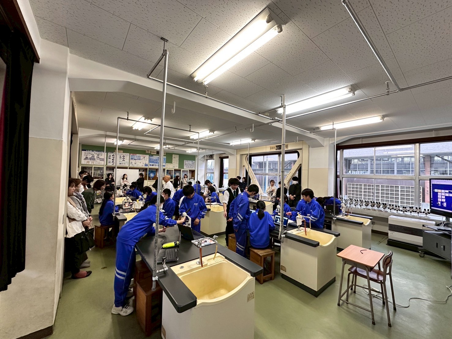 1年生の授業の様子
