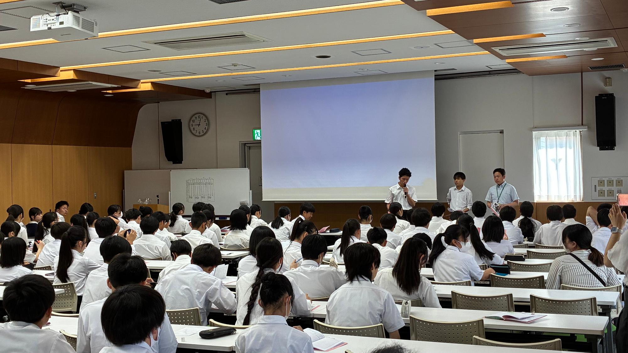 職業講話の様子
