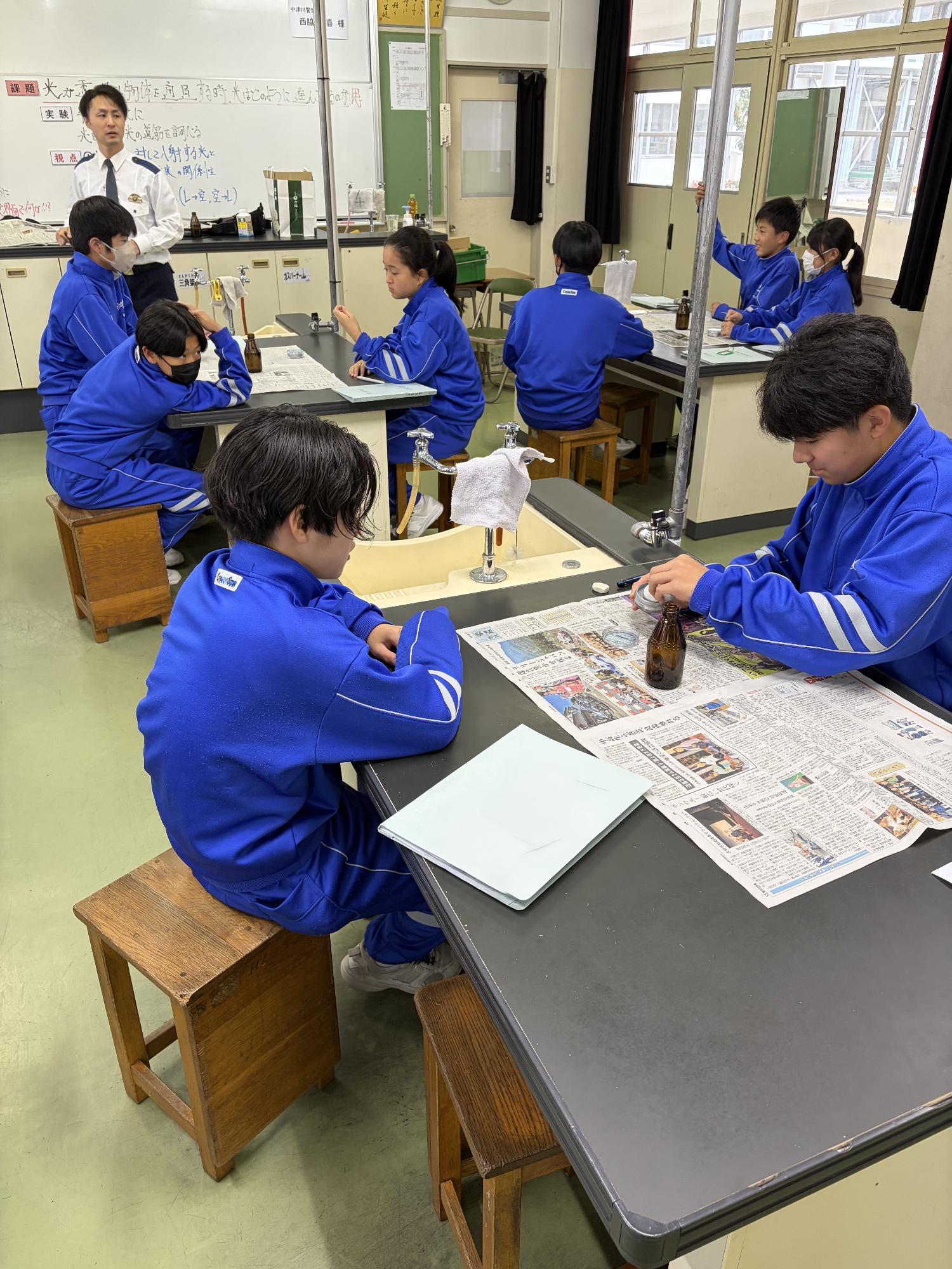 職業講話の様子