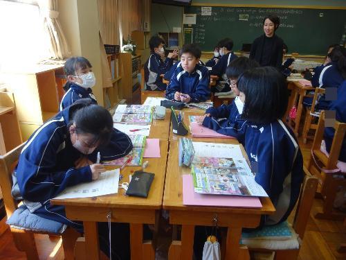 グループでの学習の様子