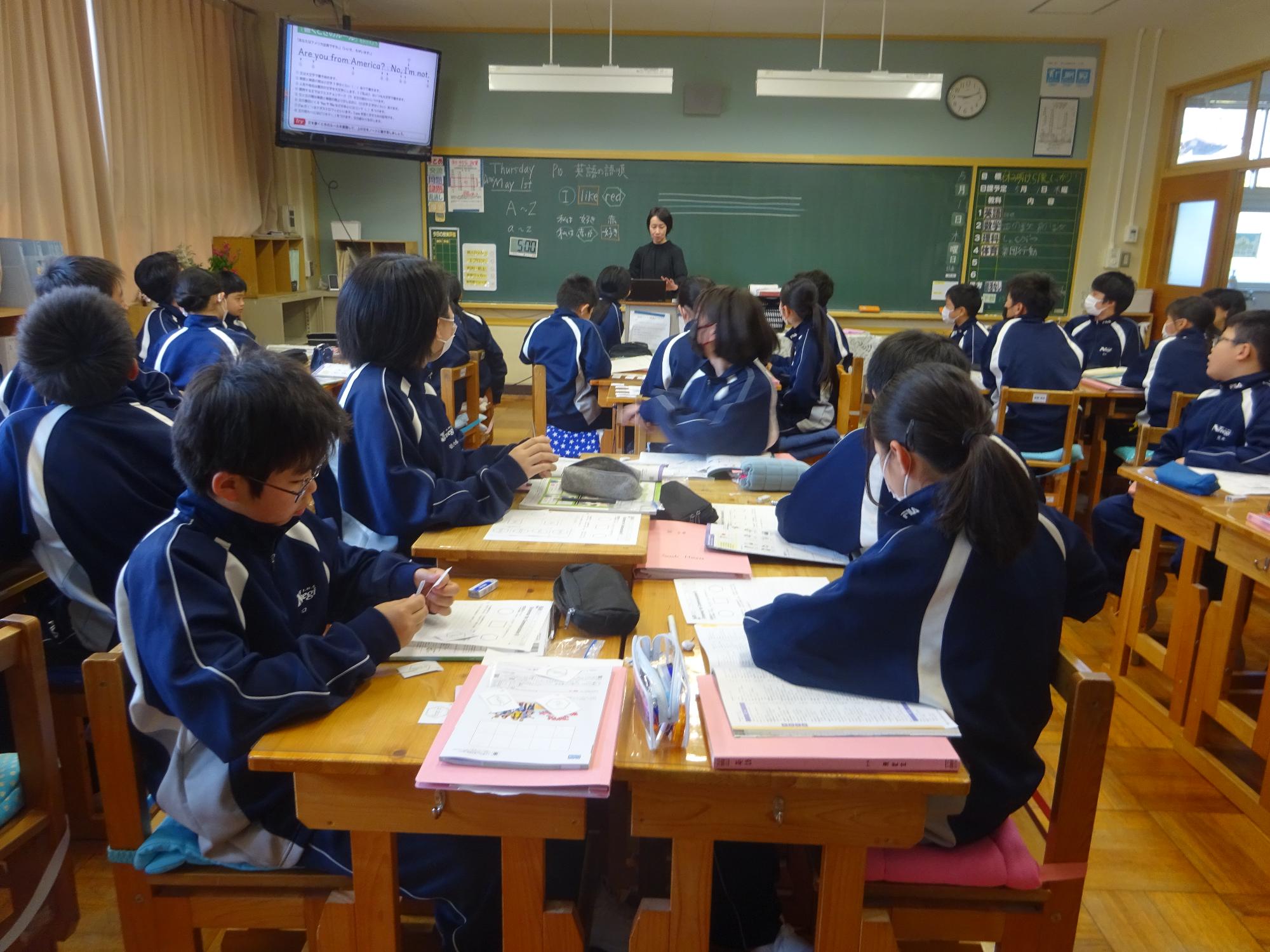 教室の全体