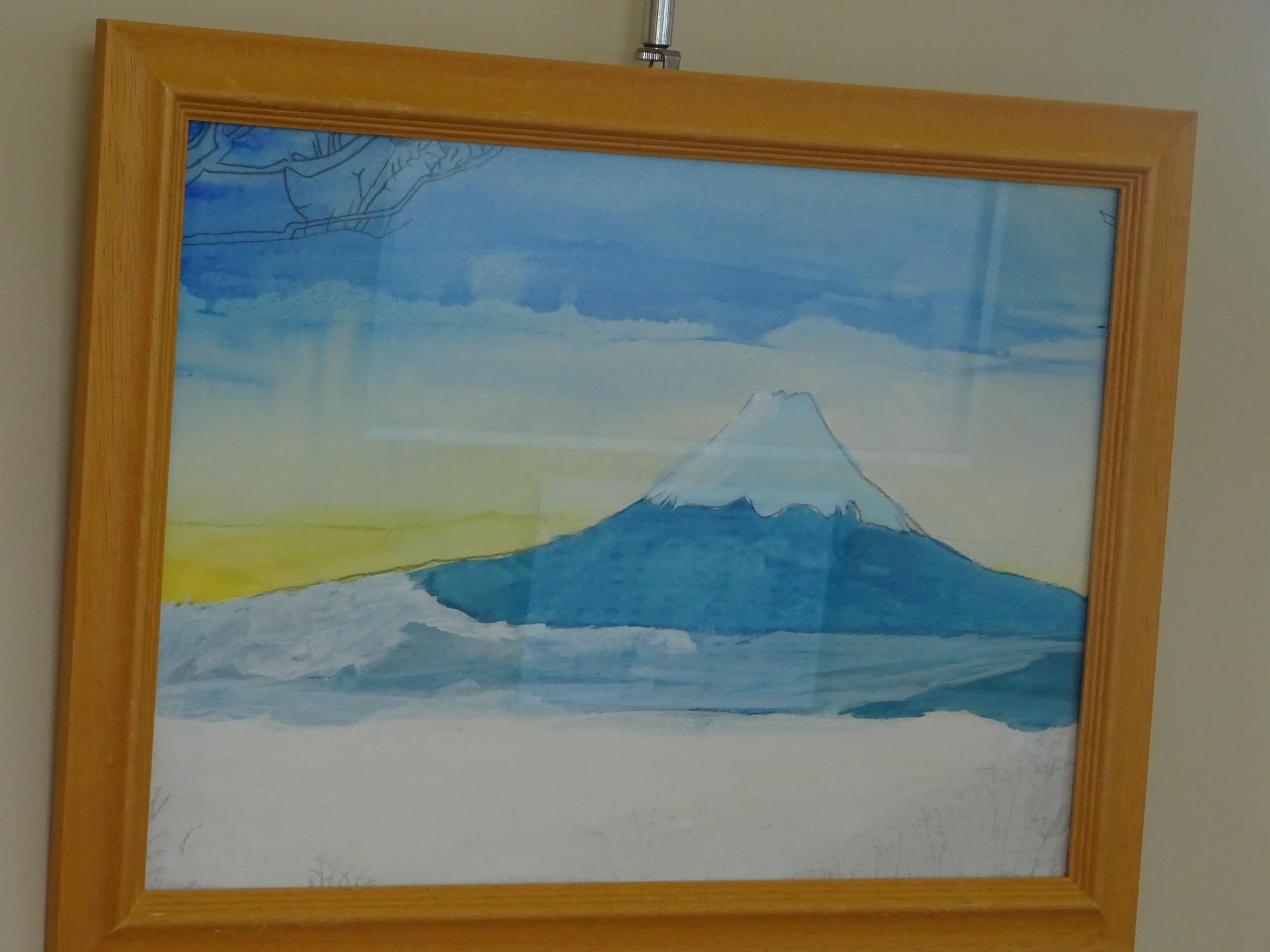 雲海の上の富士山