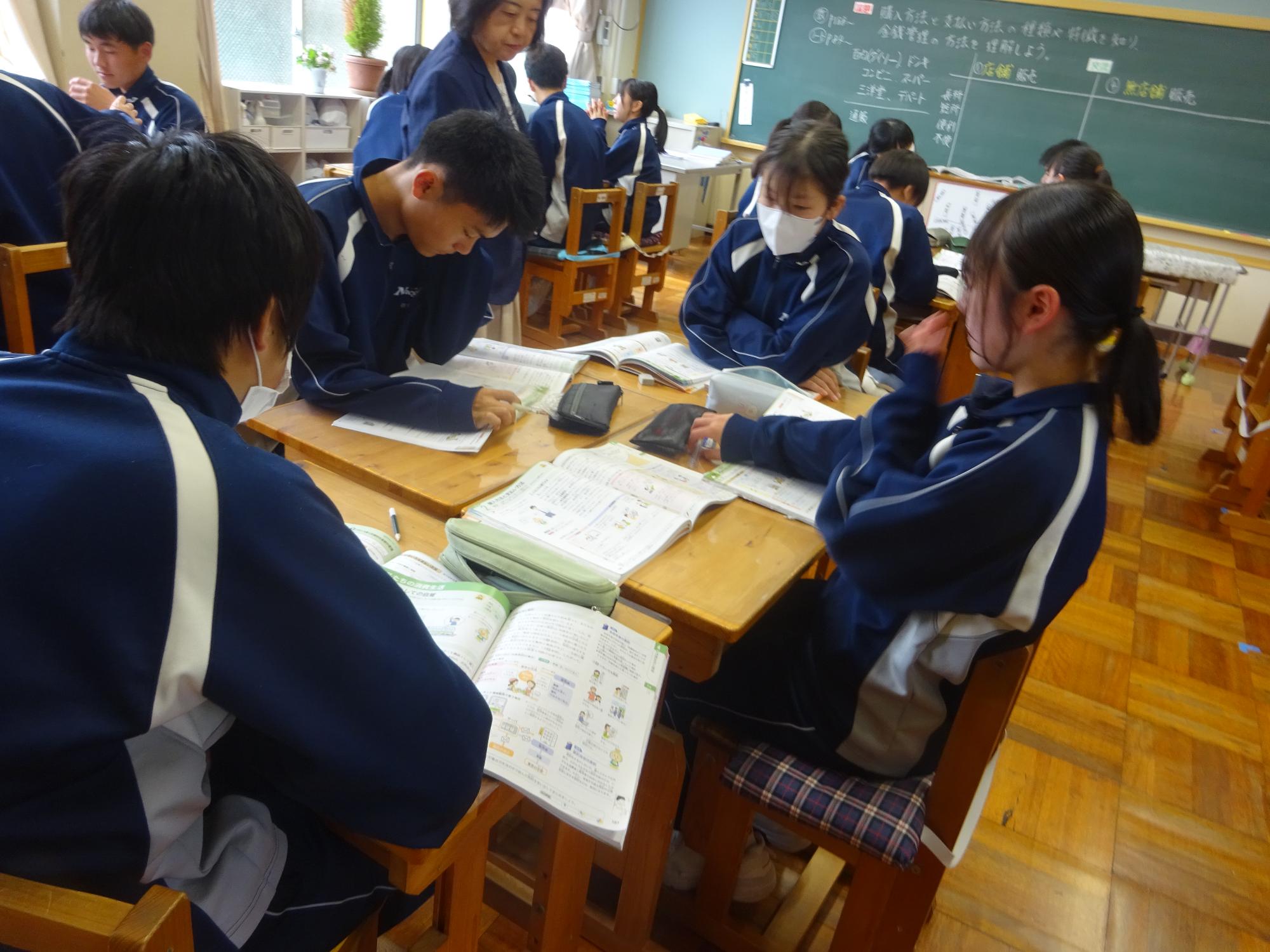 グループでの意見交流