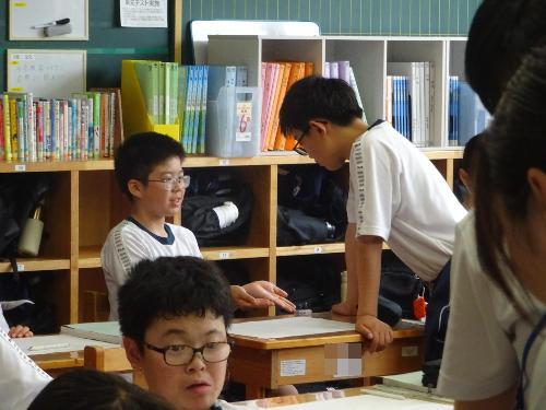 仲間で交流
