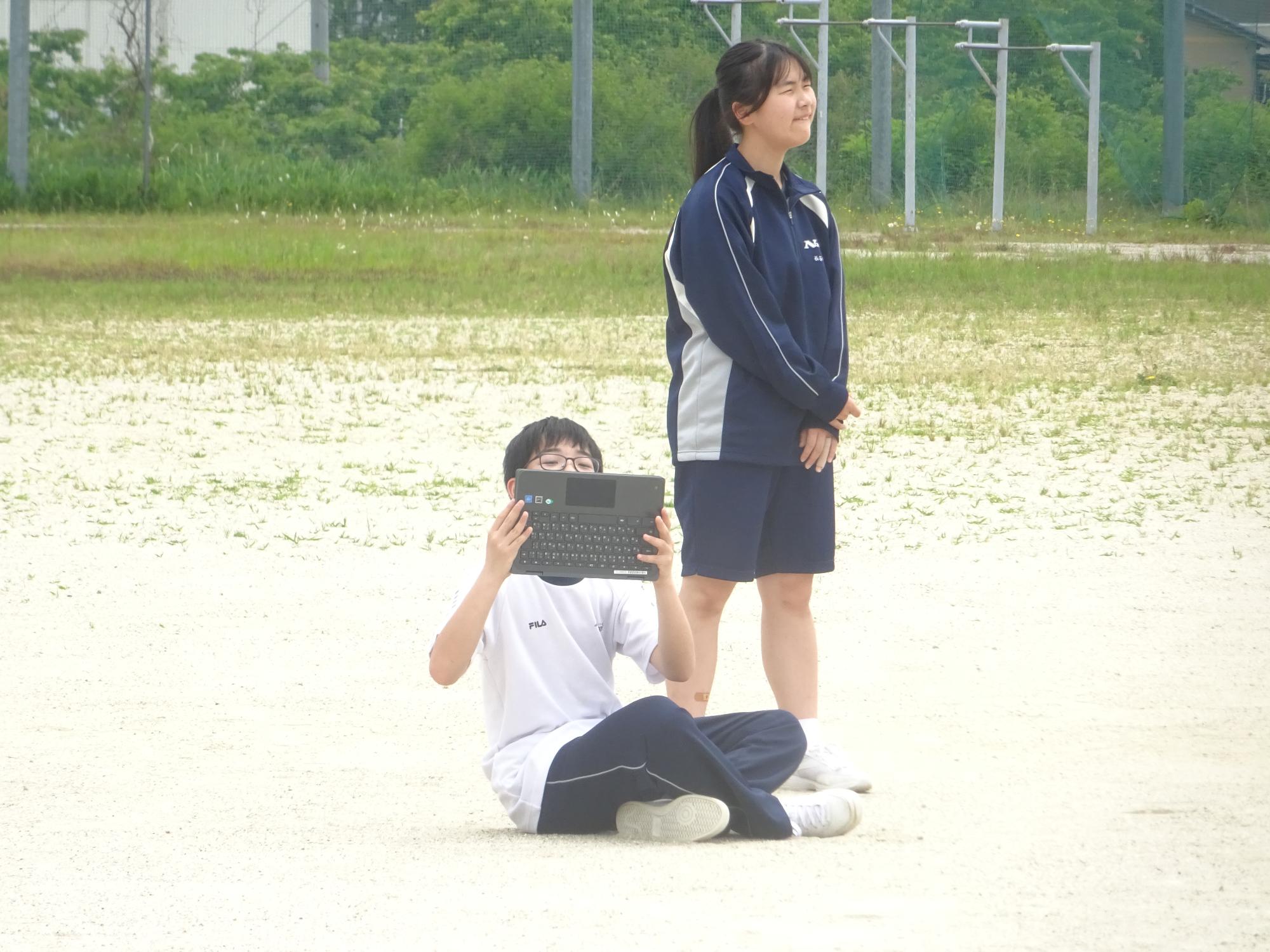 クロームブックでフォームを撮影