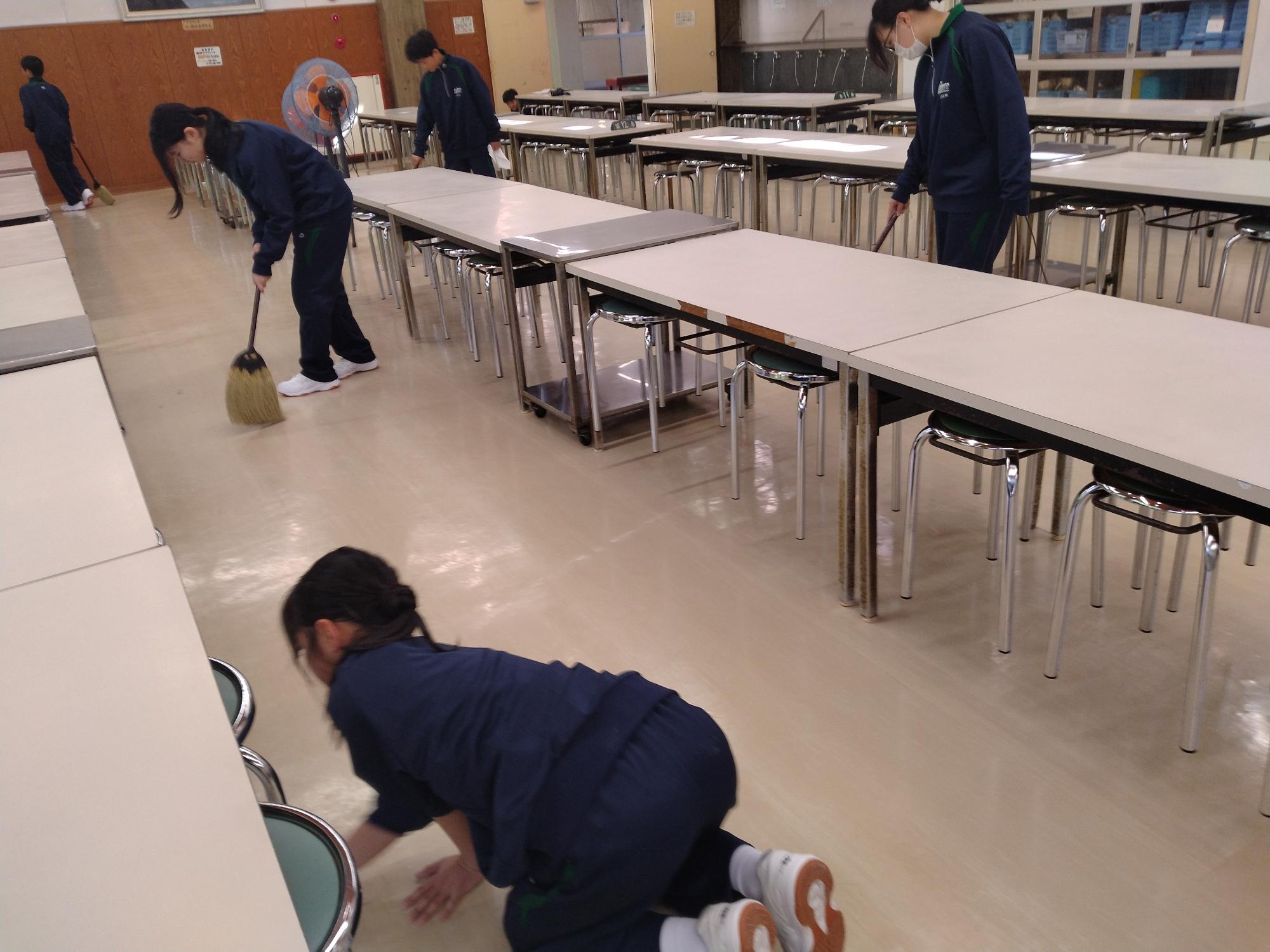 苗木研修でBRUSH UP2（1年生）／中津川市