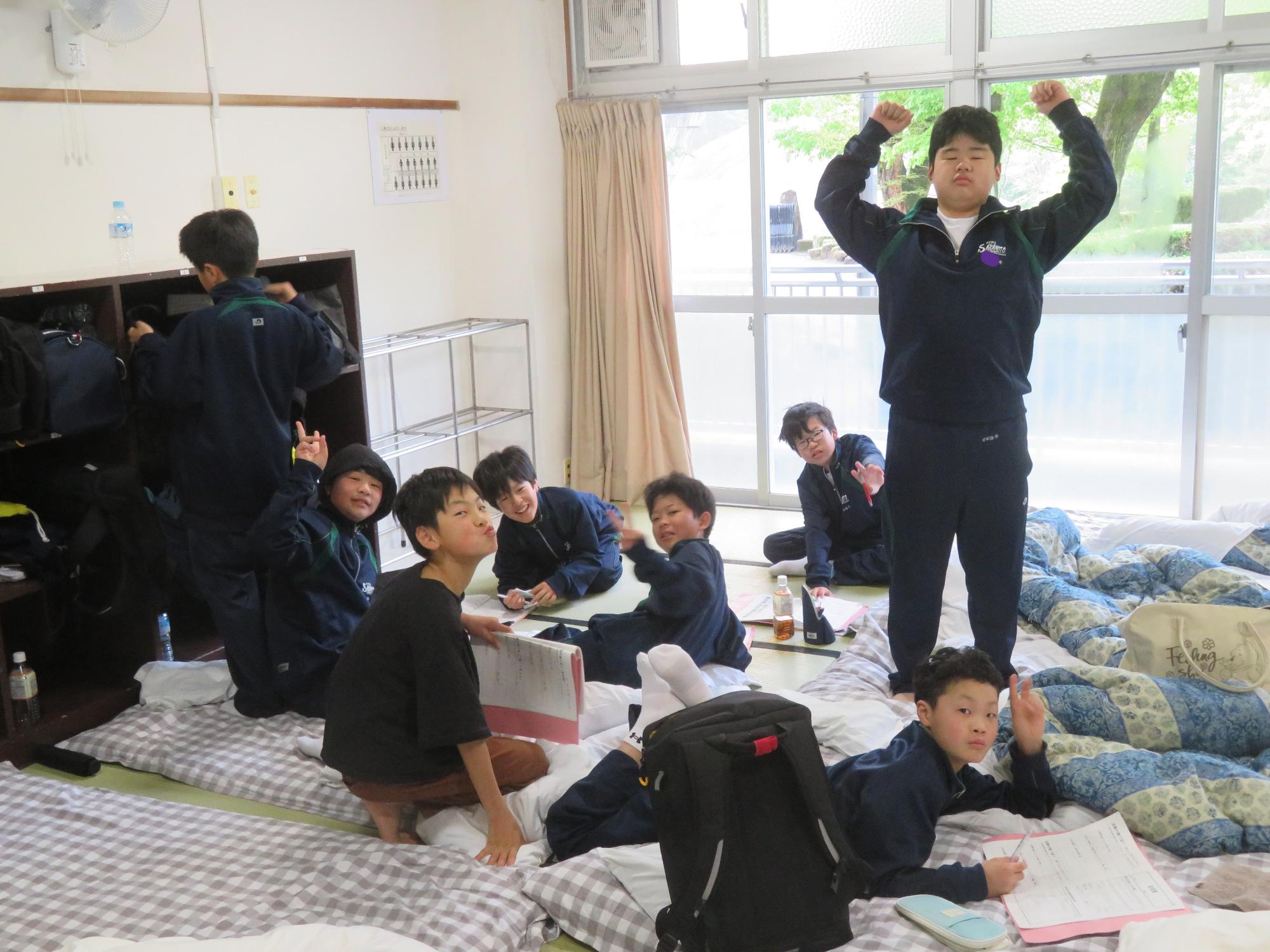 苗木研修でBRUSH UP2（1年生）／中津川市