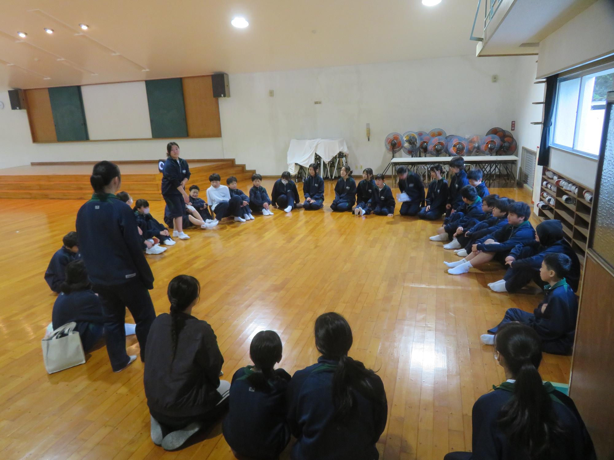 苗木研修でBRUSH UP2（1年生）／中津川市