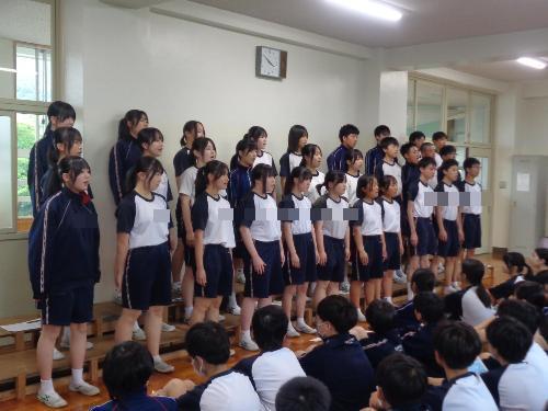3年生合唱