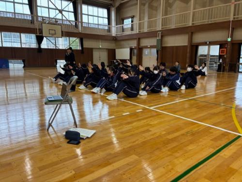 お手本となる3年生